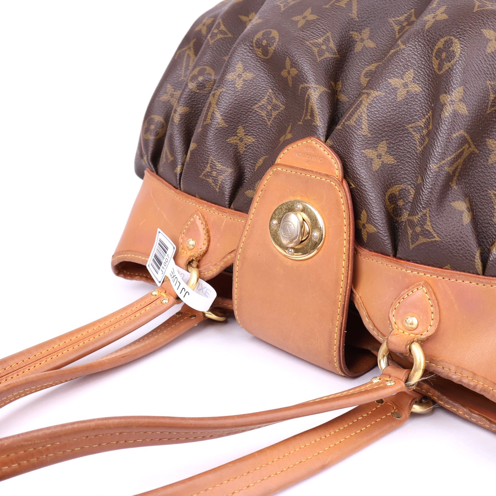 J1007 Louis Vuitton Boetie Monogram Canvas Leather Handbag- Pre Owned