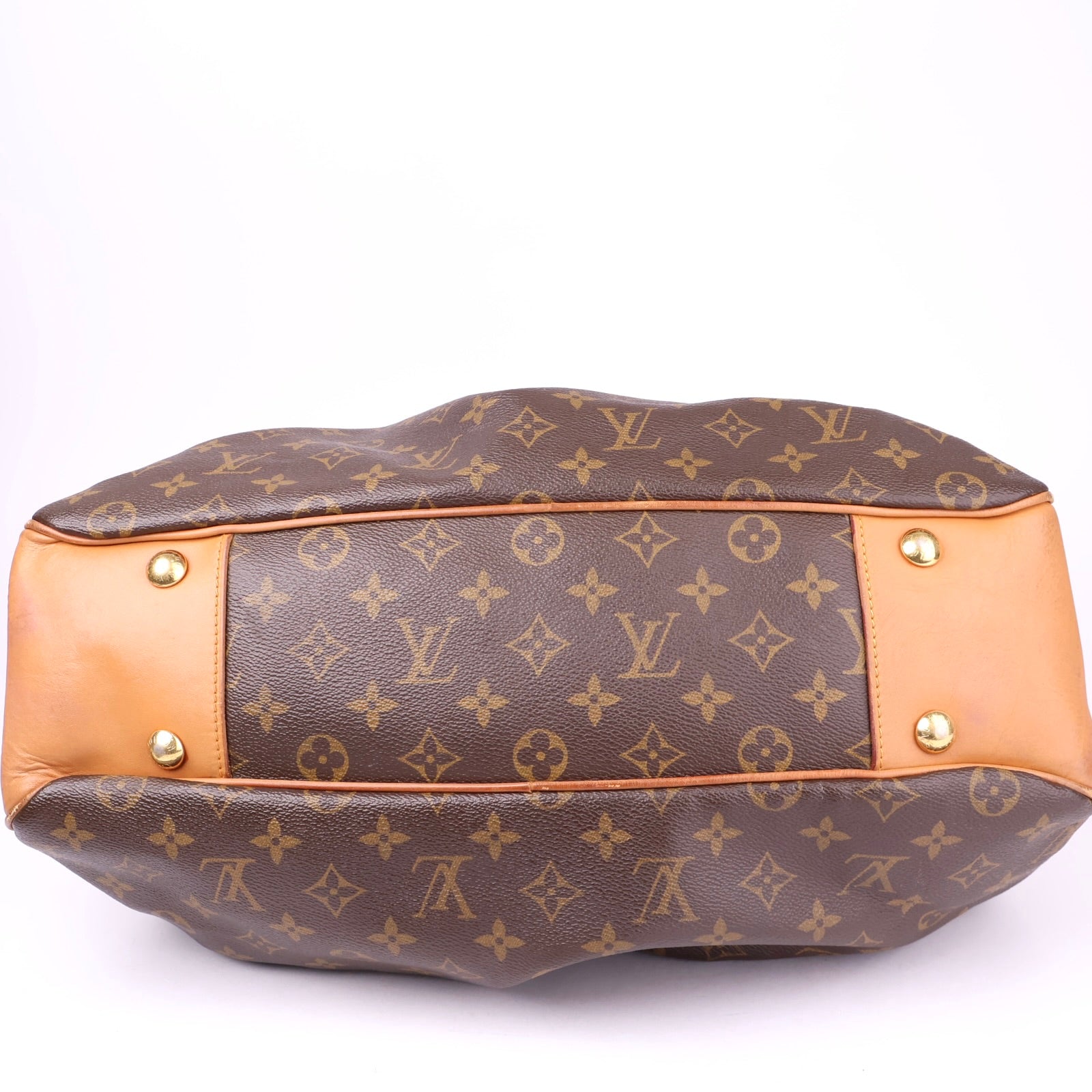 J1007 Louis Vuitton Boetie Monogram Canvas Leather Handbag- Pre Owned