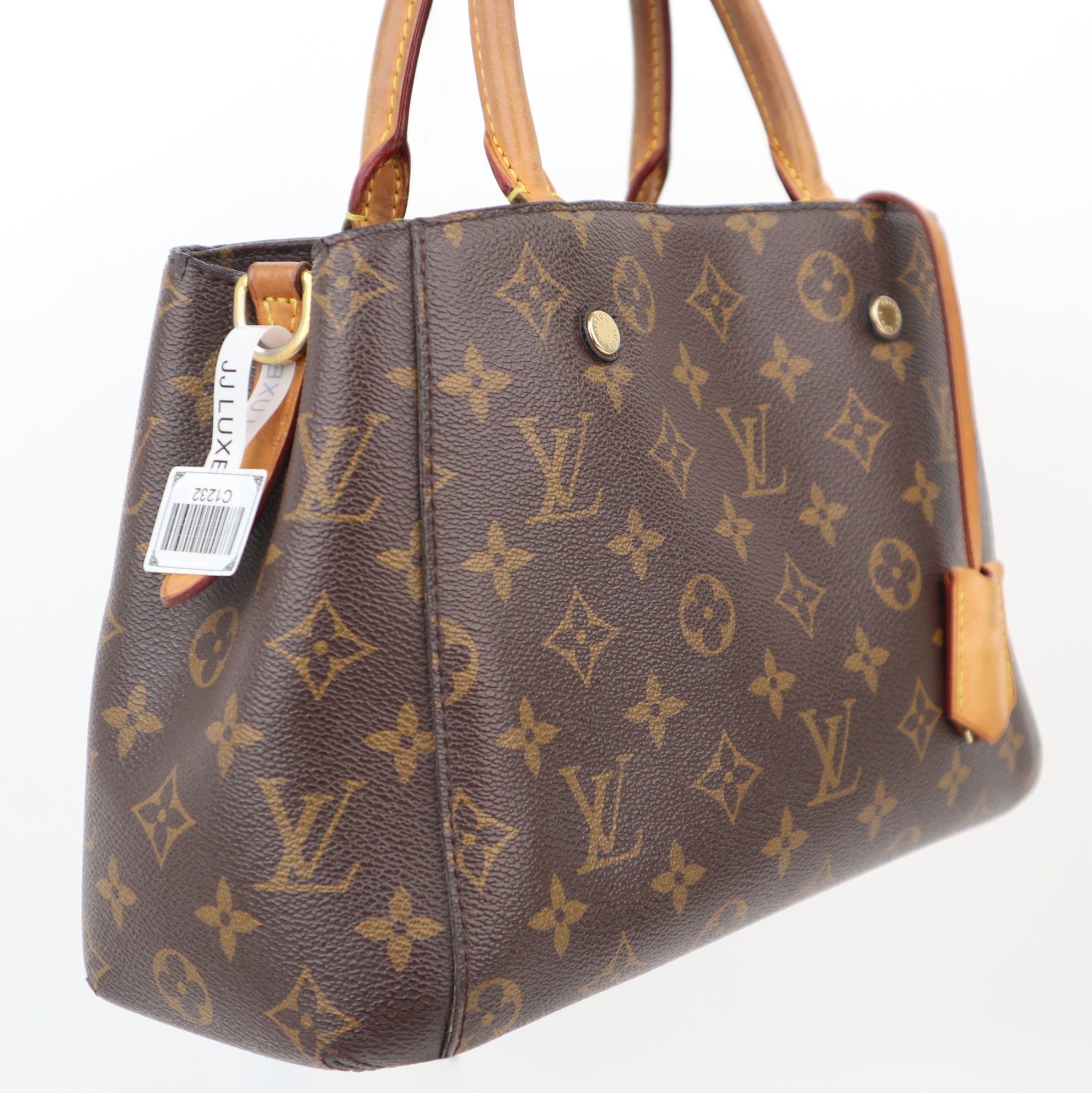 C1232 Louis Vuitton Monogram Canvas Montaigne BB Bag-Pre Owned