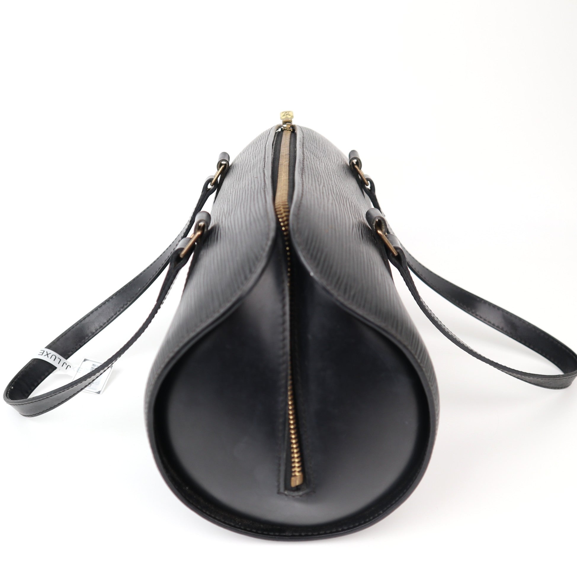 C1235 Louis Vuitton Epi Soufflot Black -Pre Owned