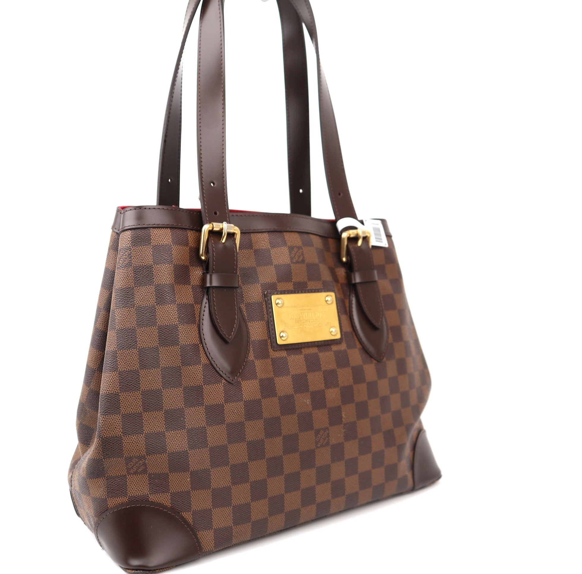C1239R Louis Vuitton Hampstead MM Damier Ebene Canvas Bag-Pre Owned