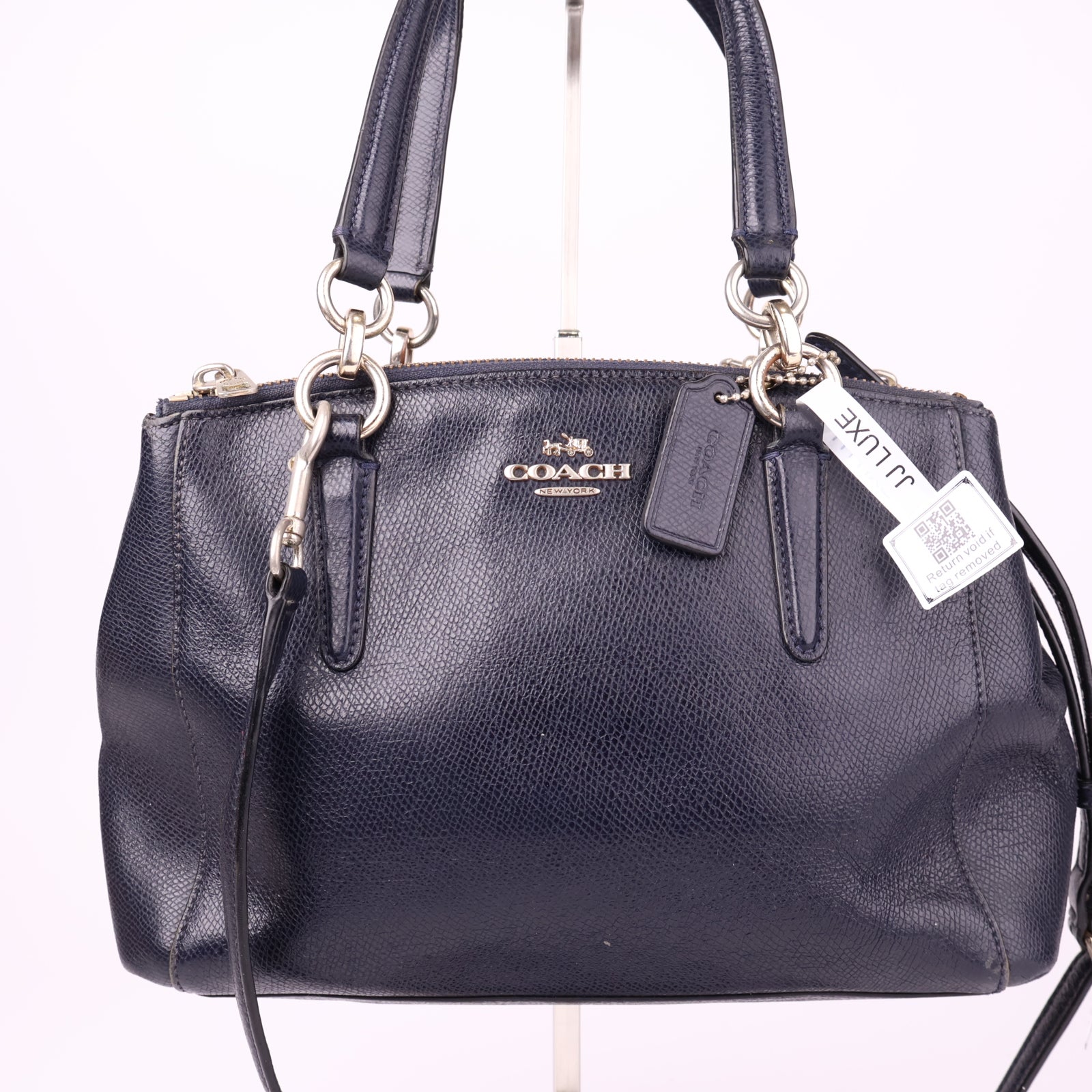 J1144 Coach Mini Bennett Satchel- Pre Owned