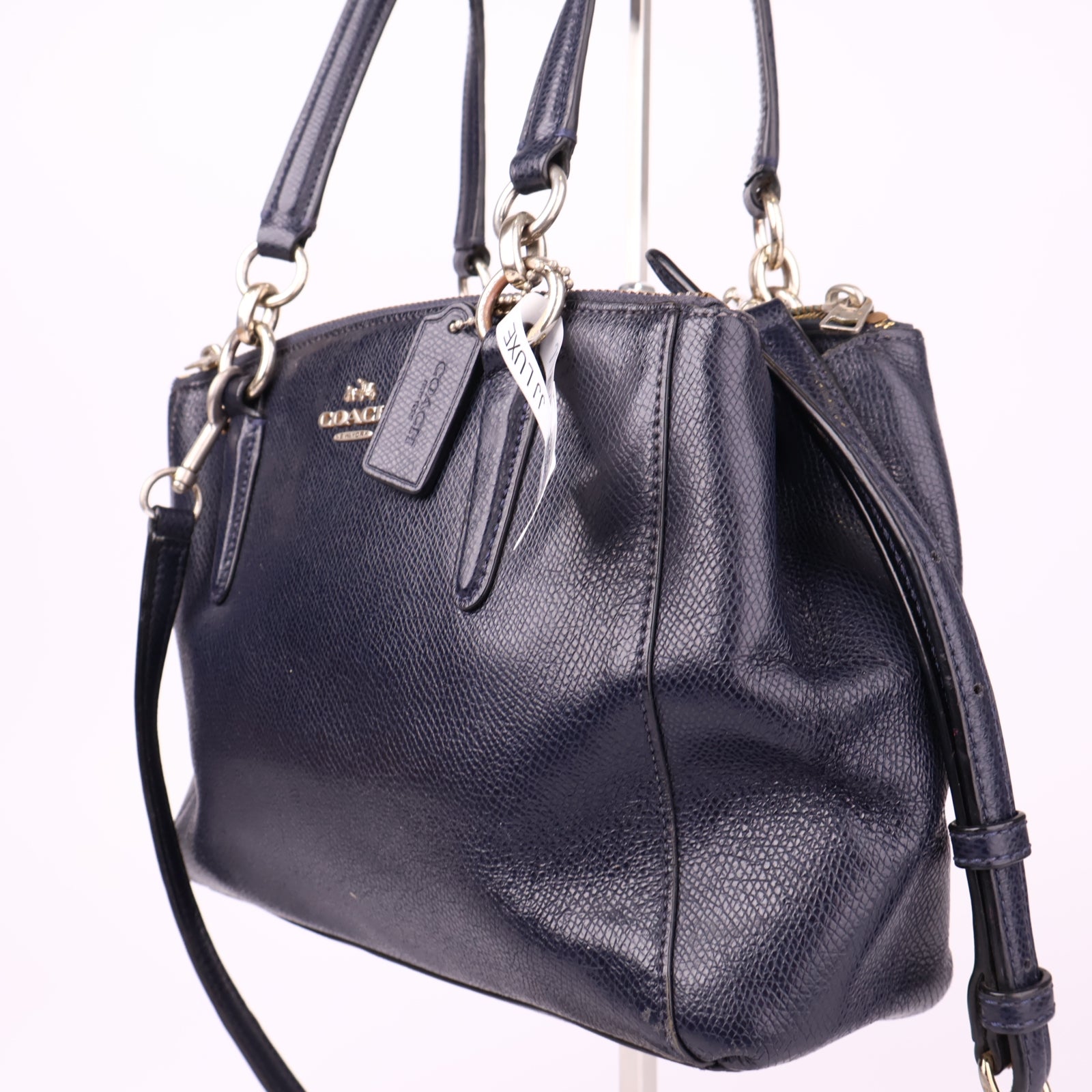 J1144 Coach Mini Bennett Satchel- Pre Owned