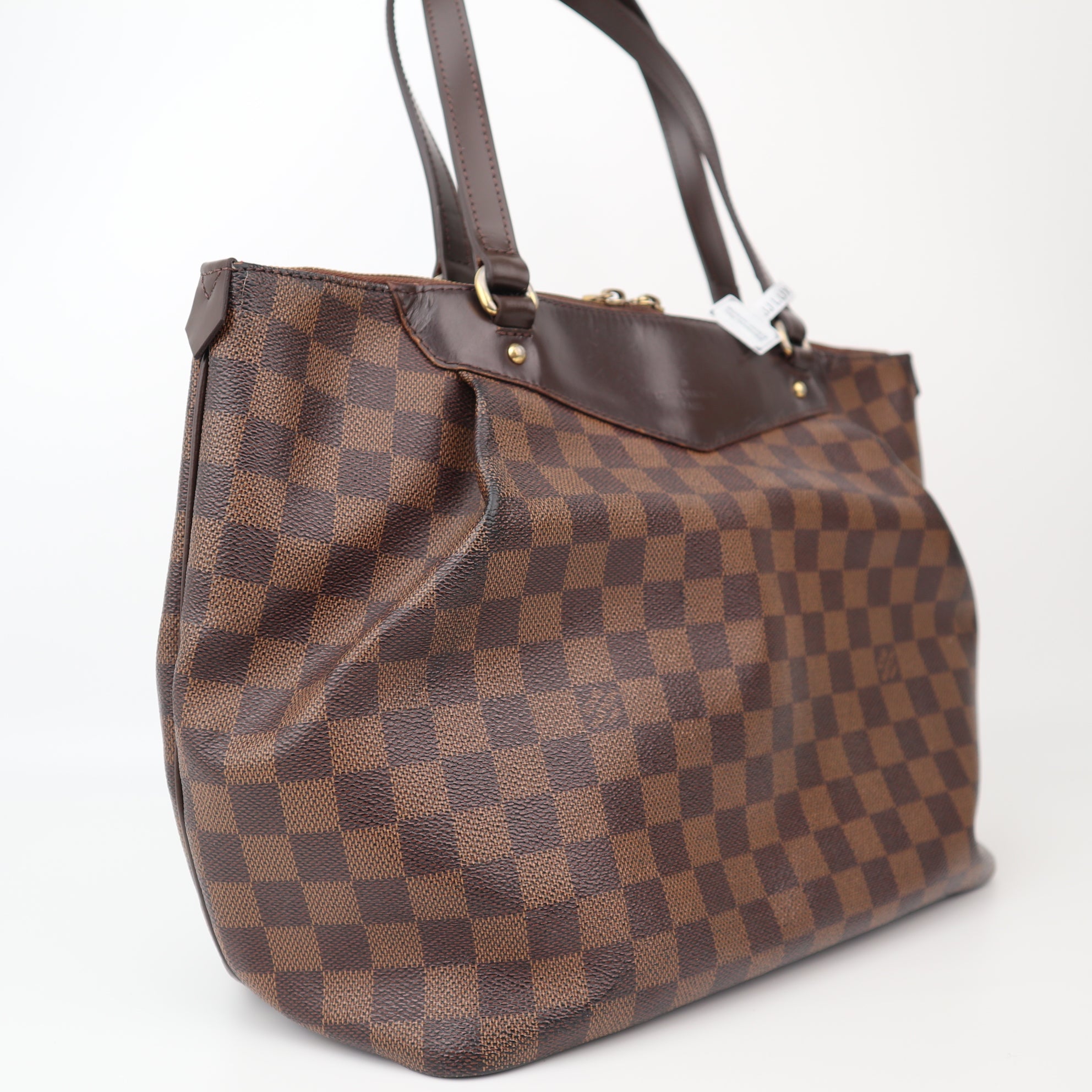C1246 Louis Vuitton Damier Ebene Canvas Westminster GM Bag -Pre Owned
