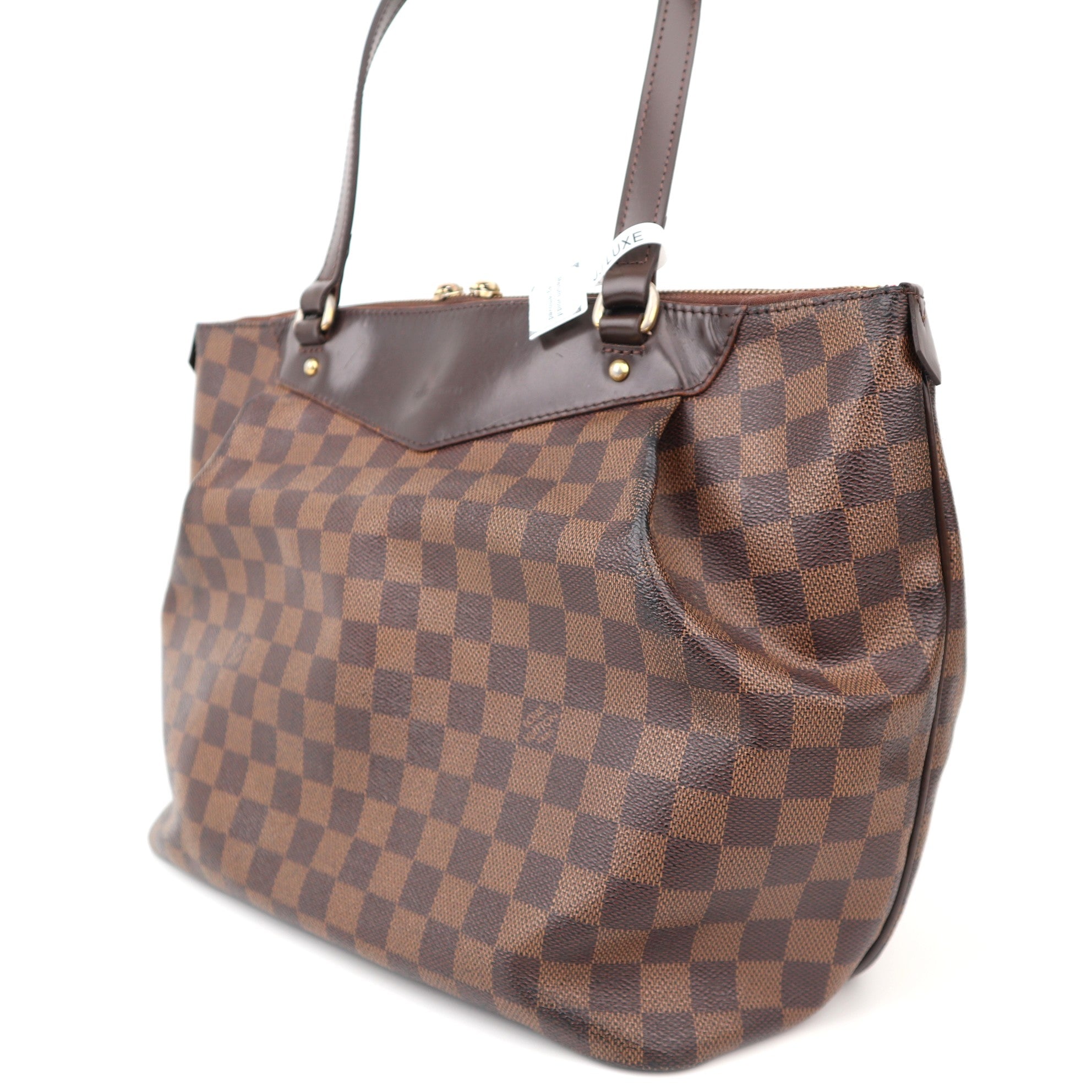 C1246 Louis Vuitton Damier Ebene Canvas Westminster GM Bag -Pre Owned