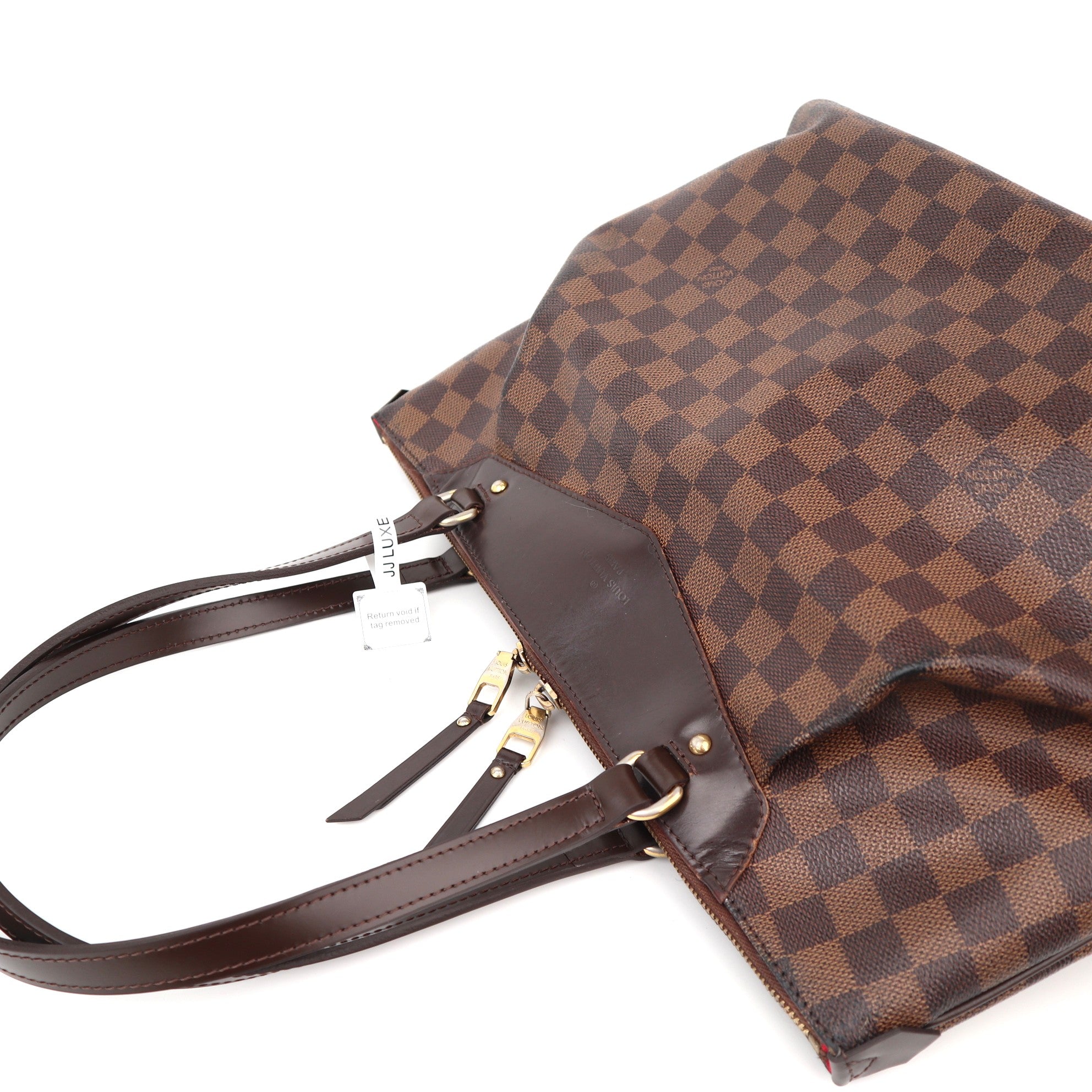 C1246 Louis Vuitton Damier Ebene Canvas Westminster GM Bag -Pre Owned