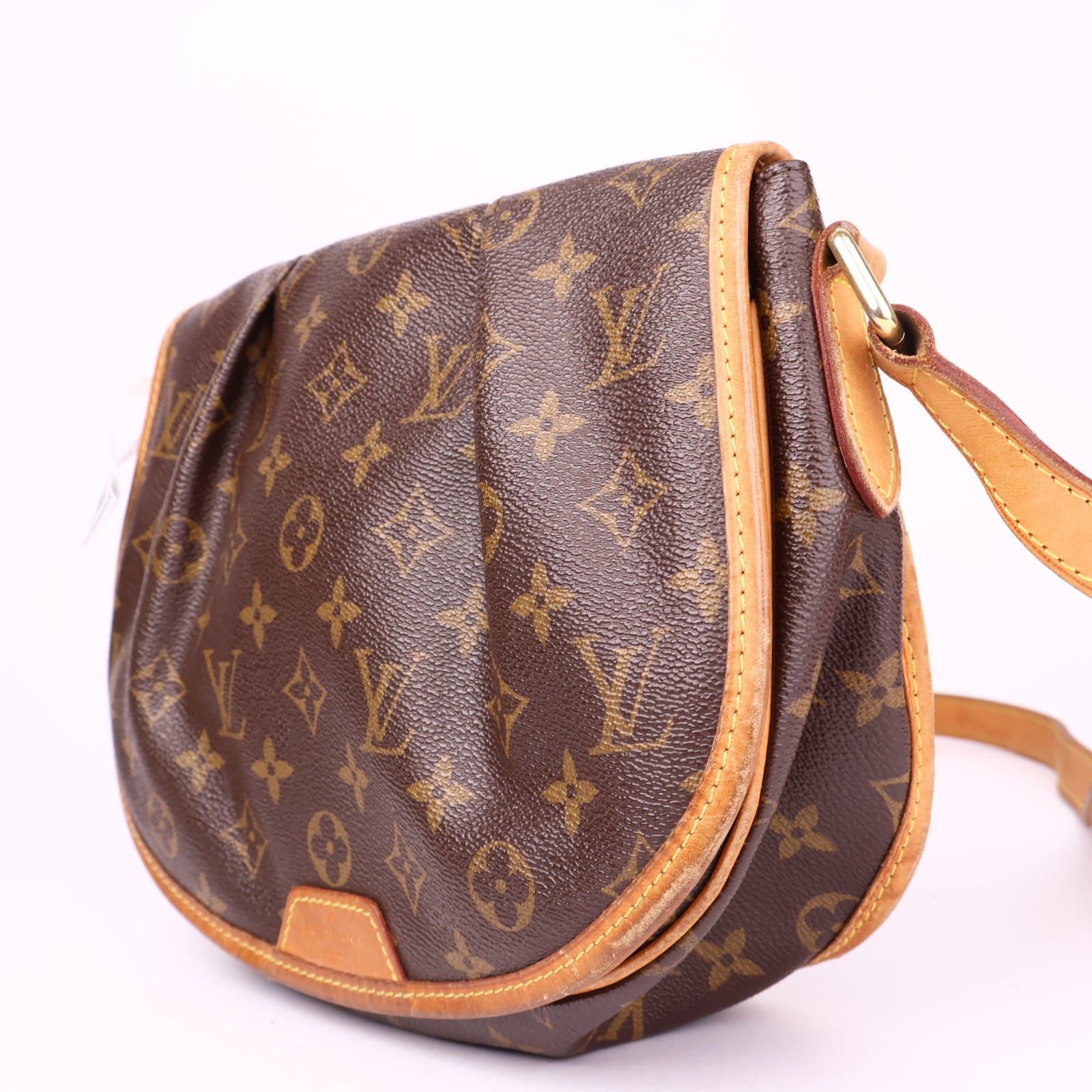 J1031 Louis Vuitton Monogram Menilmontant PM Shoulder Bag- Pre Owned