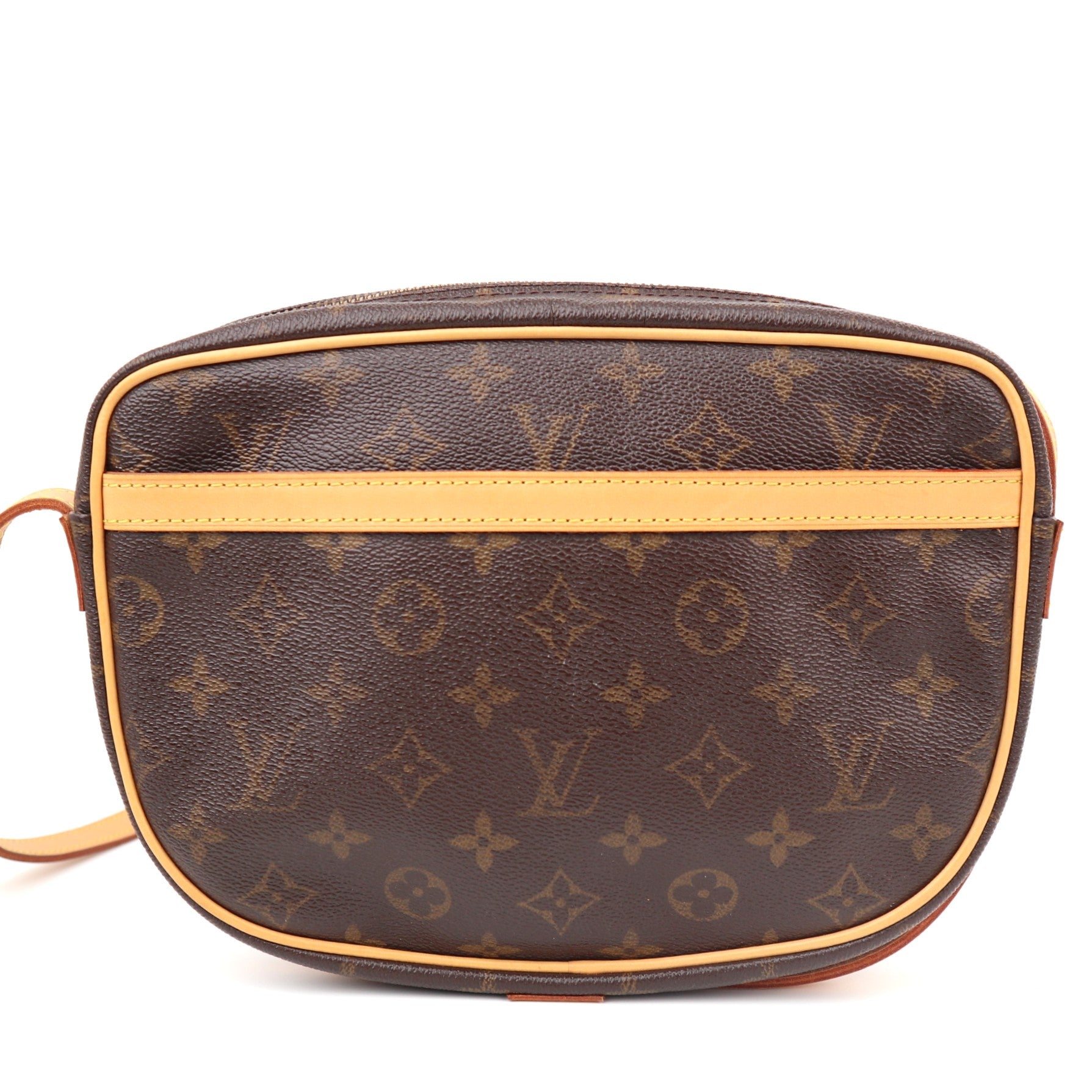 C1254R Louis Vuitton Monogram Canvas Jeune Fille MM Shoulder Bag-Pre Owned