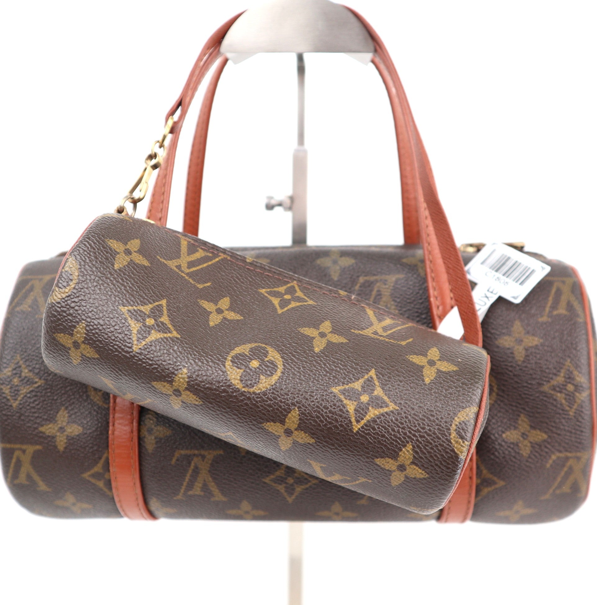 Louis Vuitton Monogram Canvas Papillon 26 Shoulder Bag C1808R | Pre-Owned Very Good Brown Monogram Canvas
