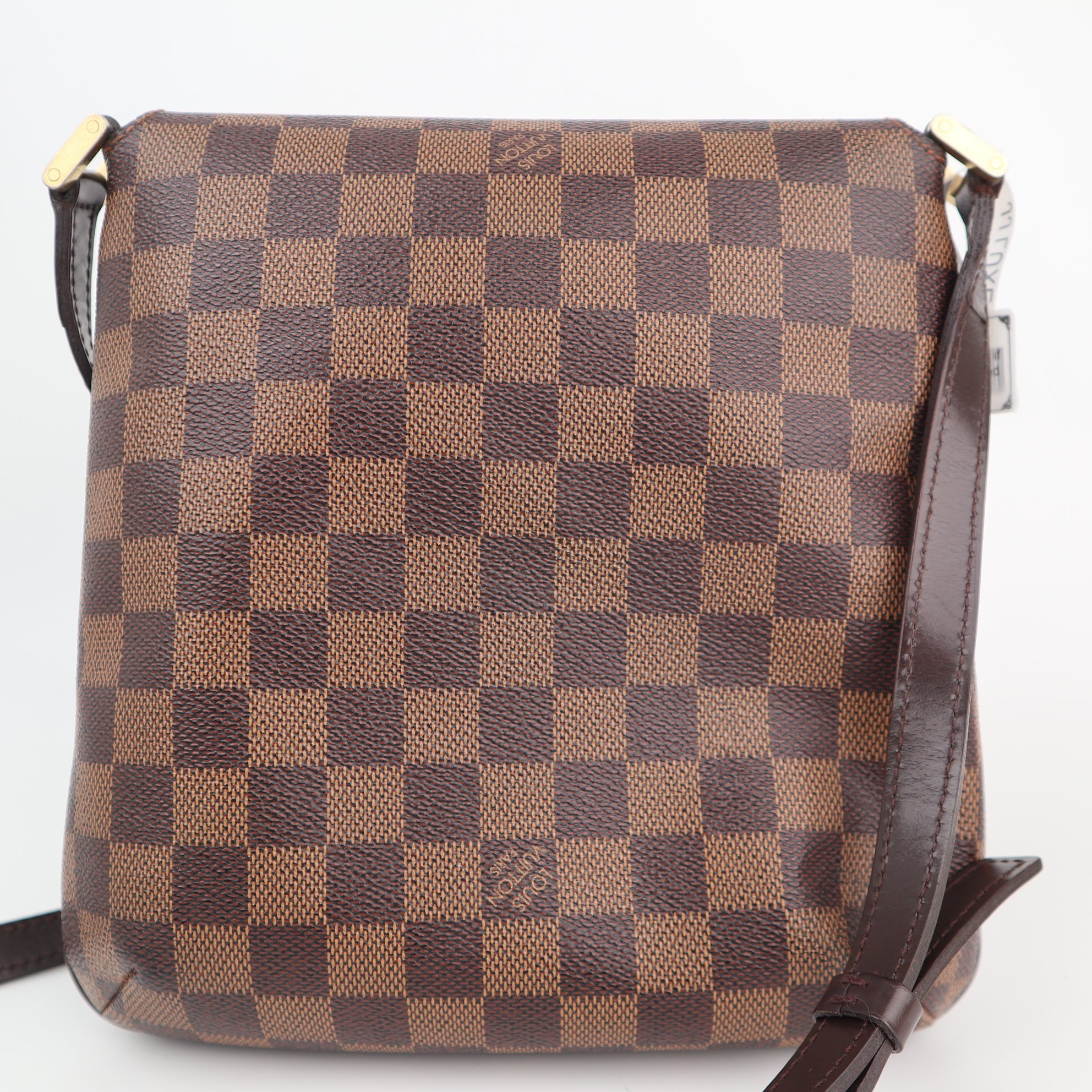 Louis Vuitton Damier Ebene Musette Salsa Shoulder Bag C1809 | Pre-Owned Very Good Brown Damier Ebene Canvas