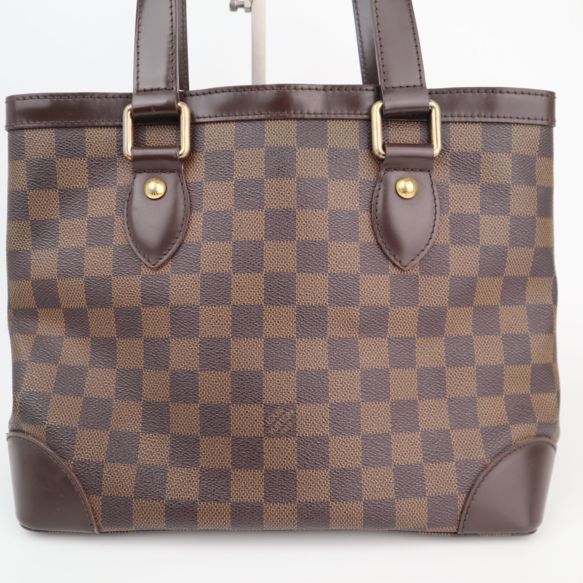 Louis Vuitton Damier Ebene Hampstead PM Shoulder Bag C1811 | Pre-Owned Very Good Brown Damier Ebene Canvas