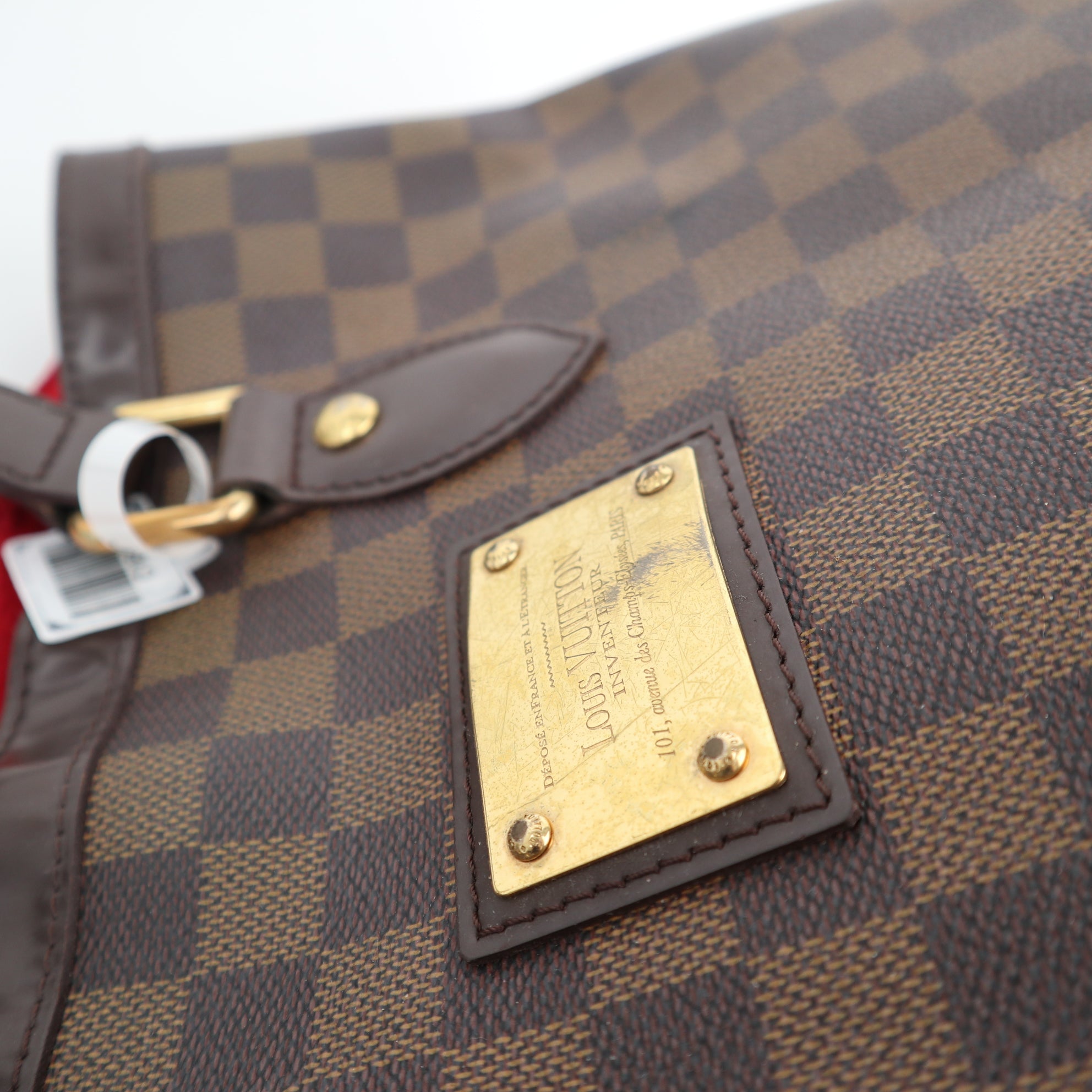 Louis Vuitton Damier Ebene Hampstead PM Shoulder Bag C1811 | Pre-Owned Very Good Brown Damier Ebene Canvas