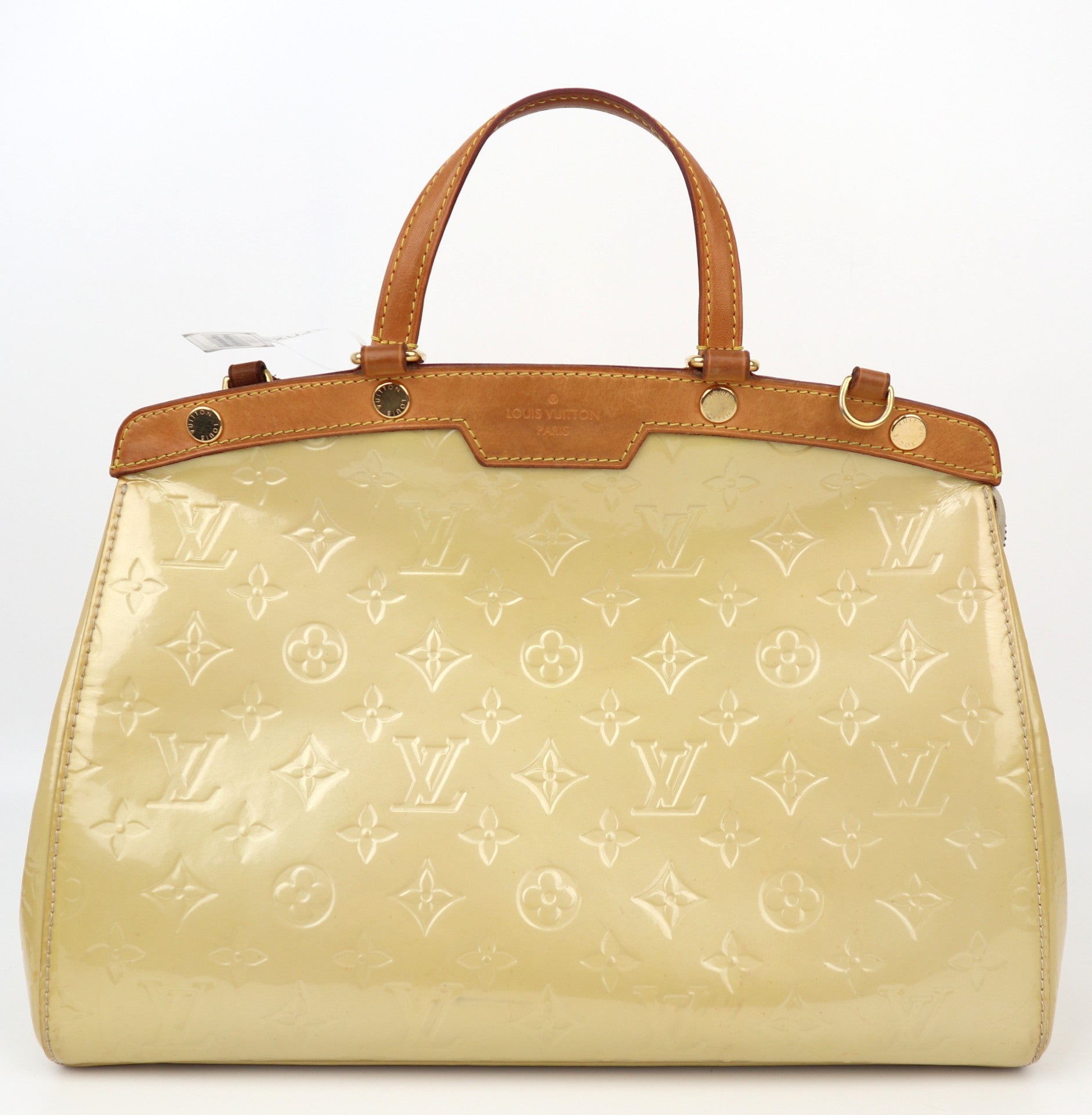 C1258 Louis Vuitton Monogram Vernis Brea MM-Pre Owned