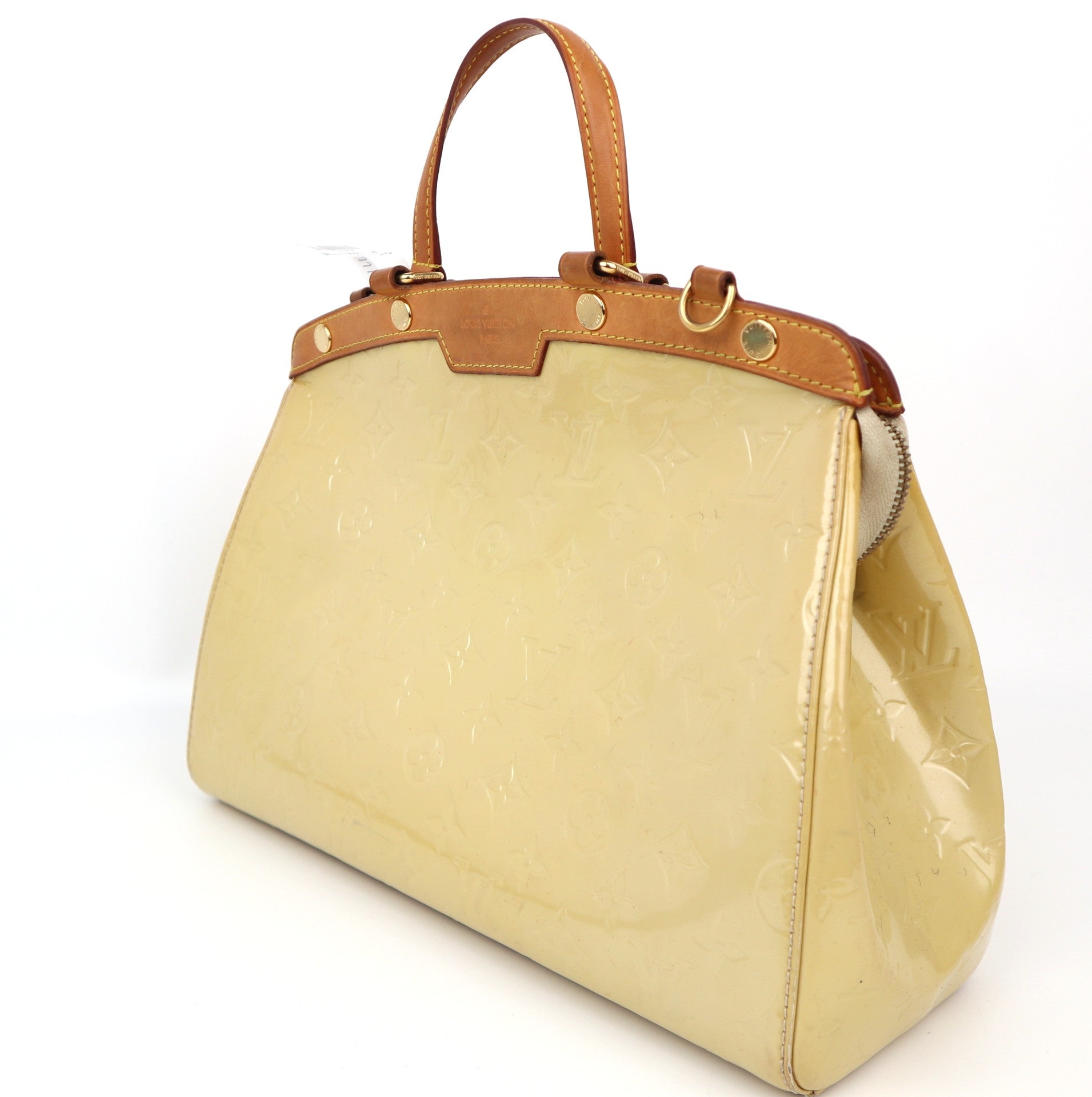 C1258 Louis Vuitton Monogram Vernis Brea MM-Pre Owned