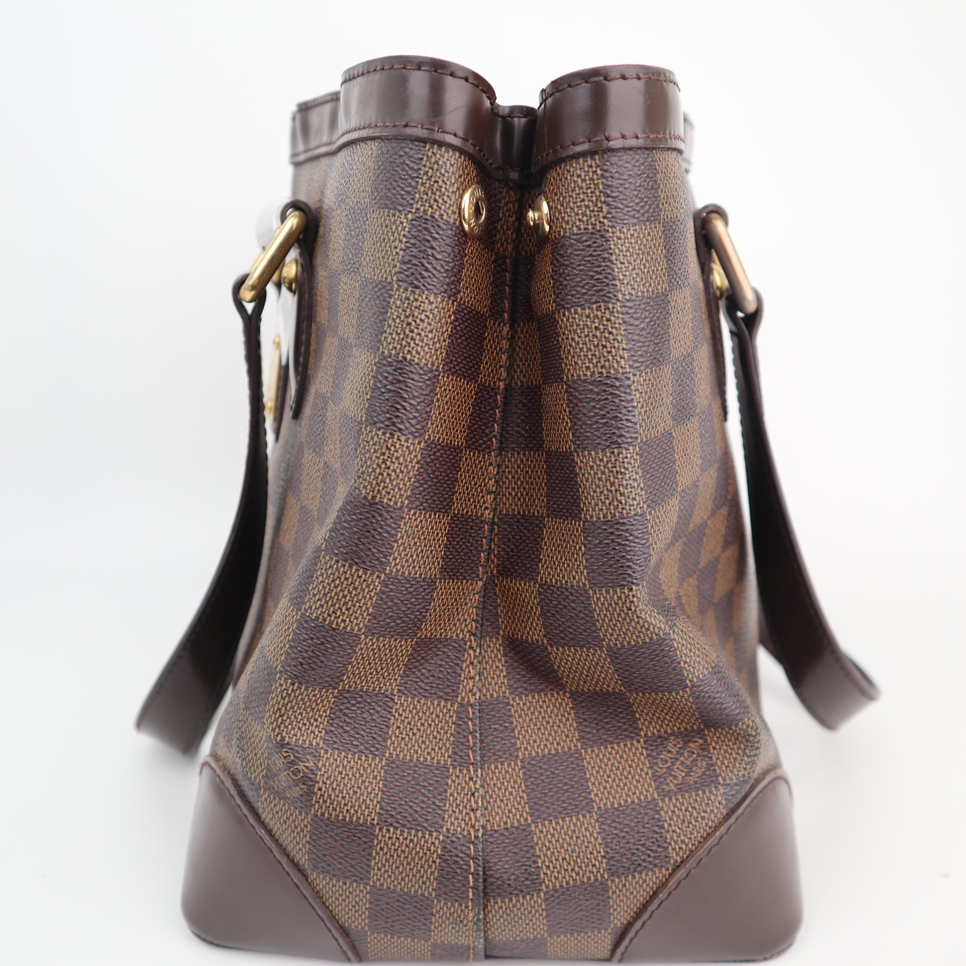 Louis Vuitton Damier Ebene Hampstead PM Shoulder Bag C1811 | Pre-Owned Very Good Brown Damier Ebene Canvas