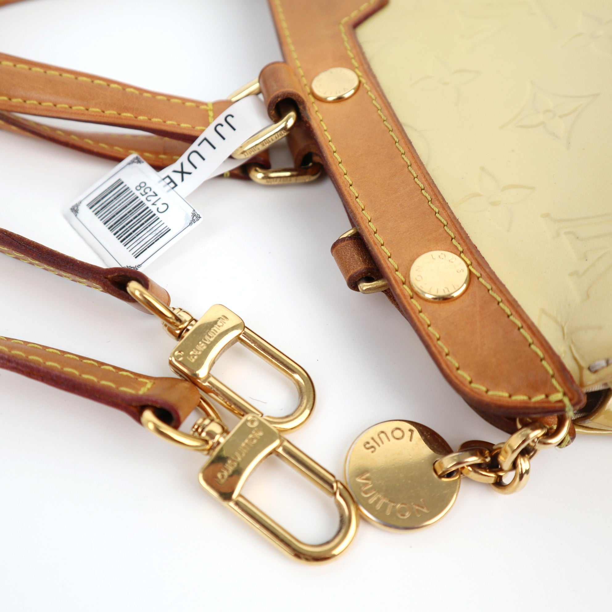C1258 Louis Vuitton Monogram Vernis Brea MM-Pre Owned