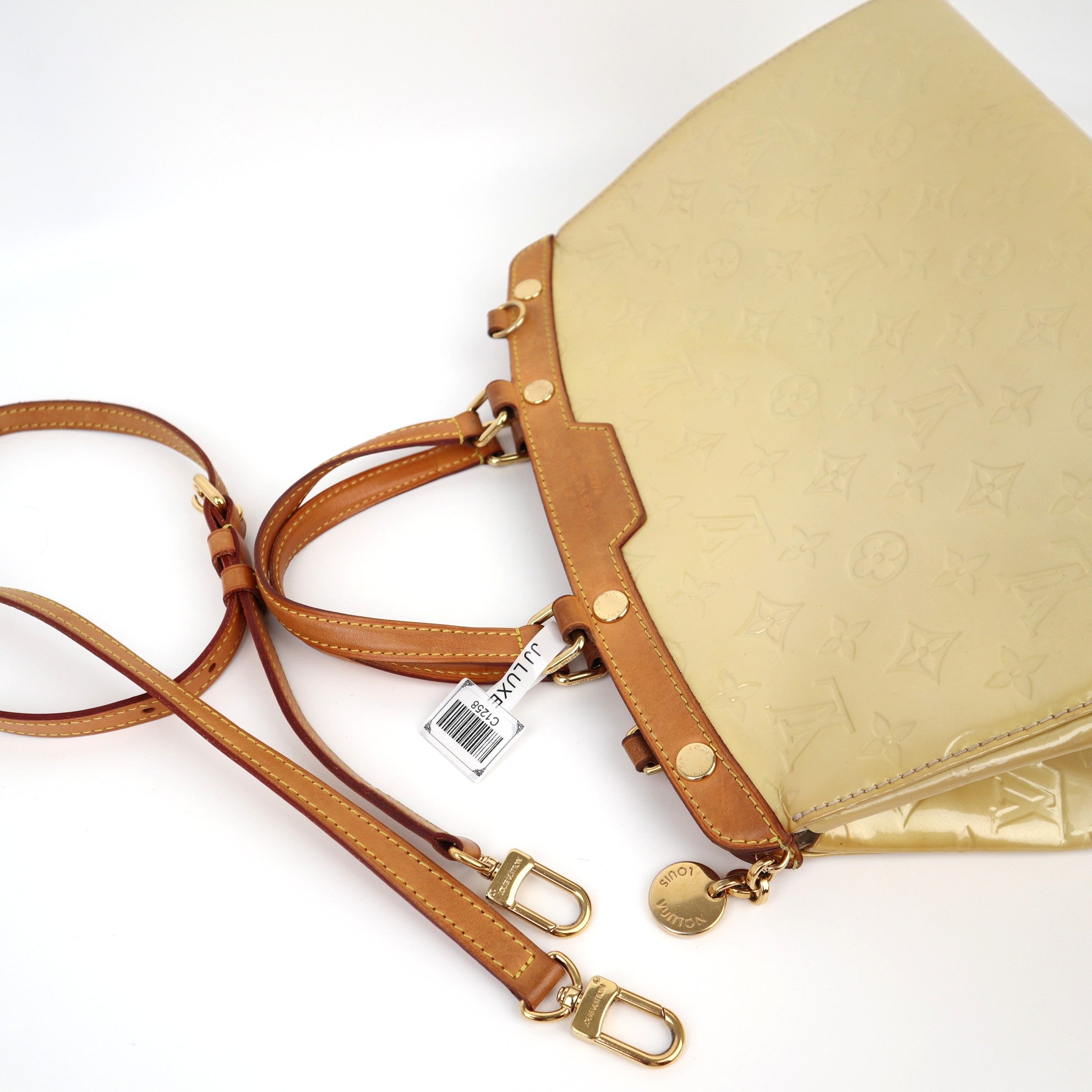 C1258 Louis Vuitton Monogram Vernis Brea MM-Pre Owned