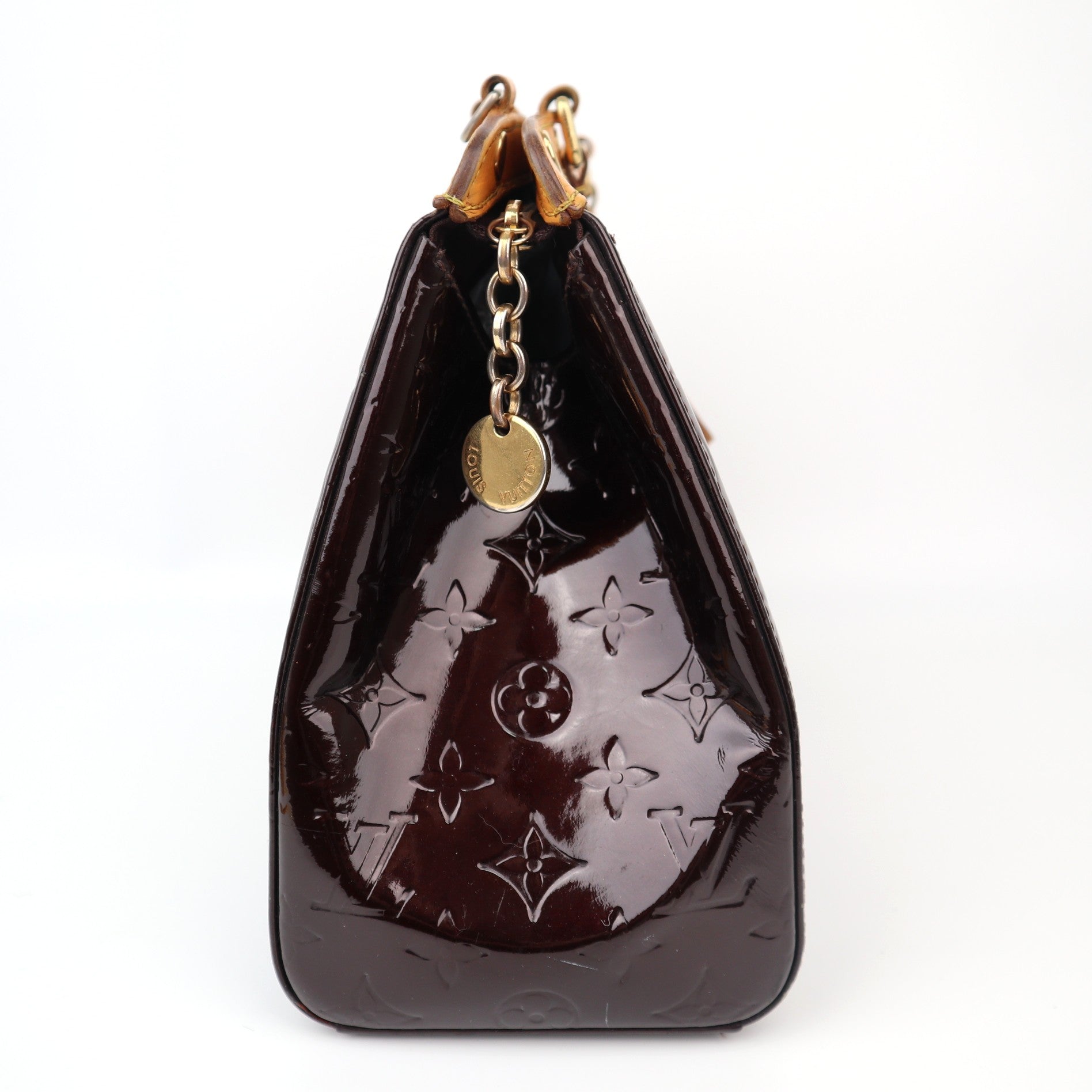 C1259 Louis Vuitton Monogram Vernis Brea MM-Pre Owned