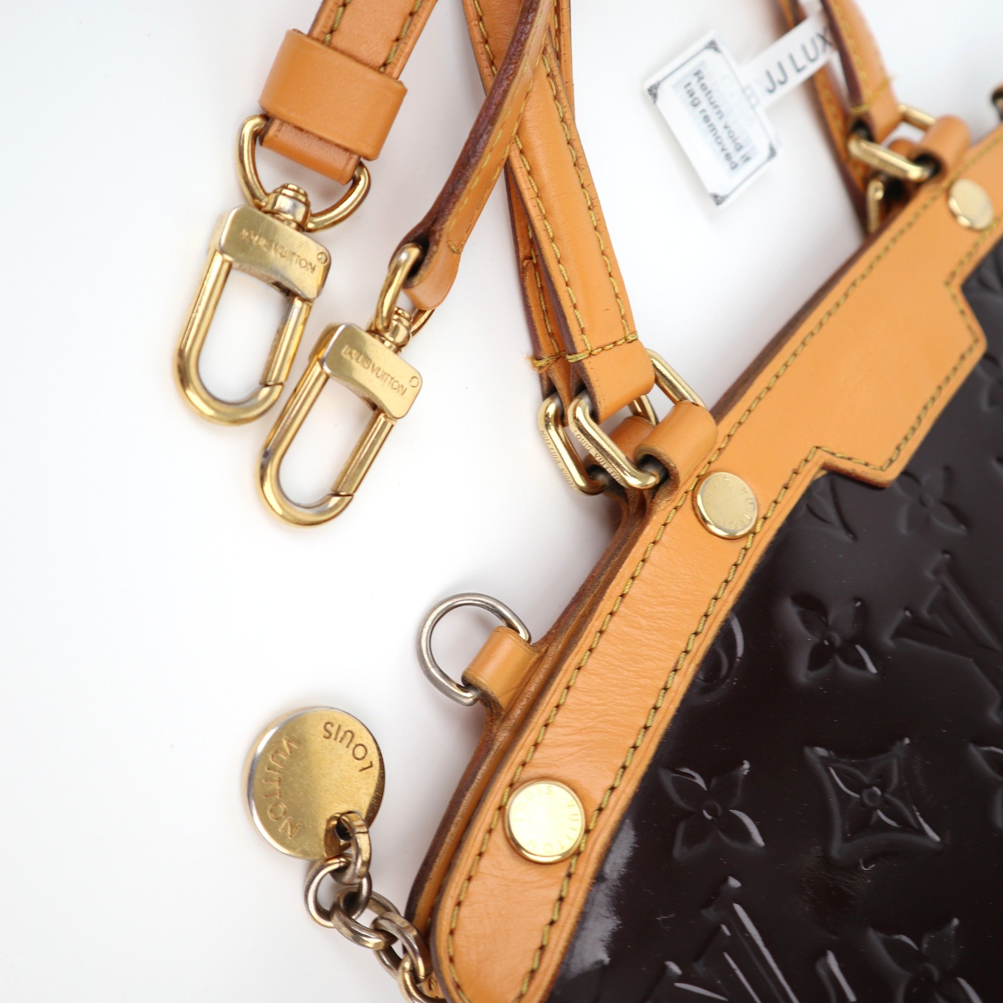 C1259 Louis Vuitton Monogram Vernis Brea MM-Pre Owned