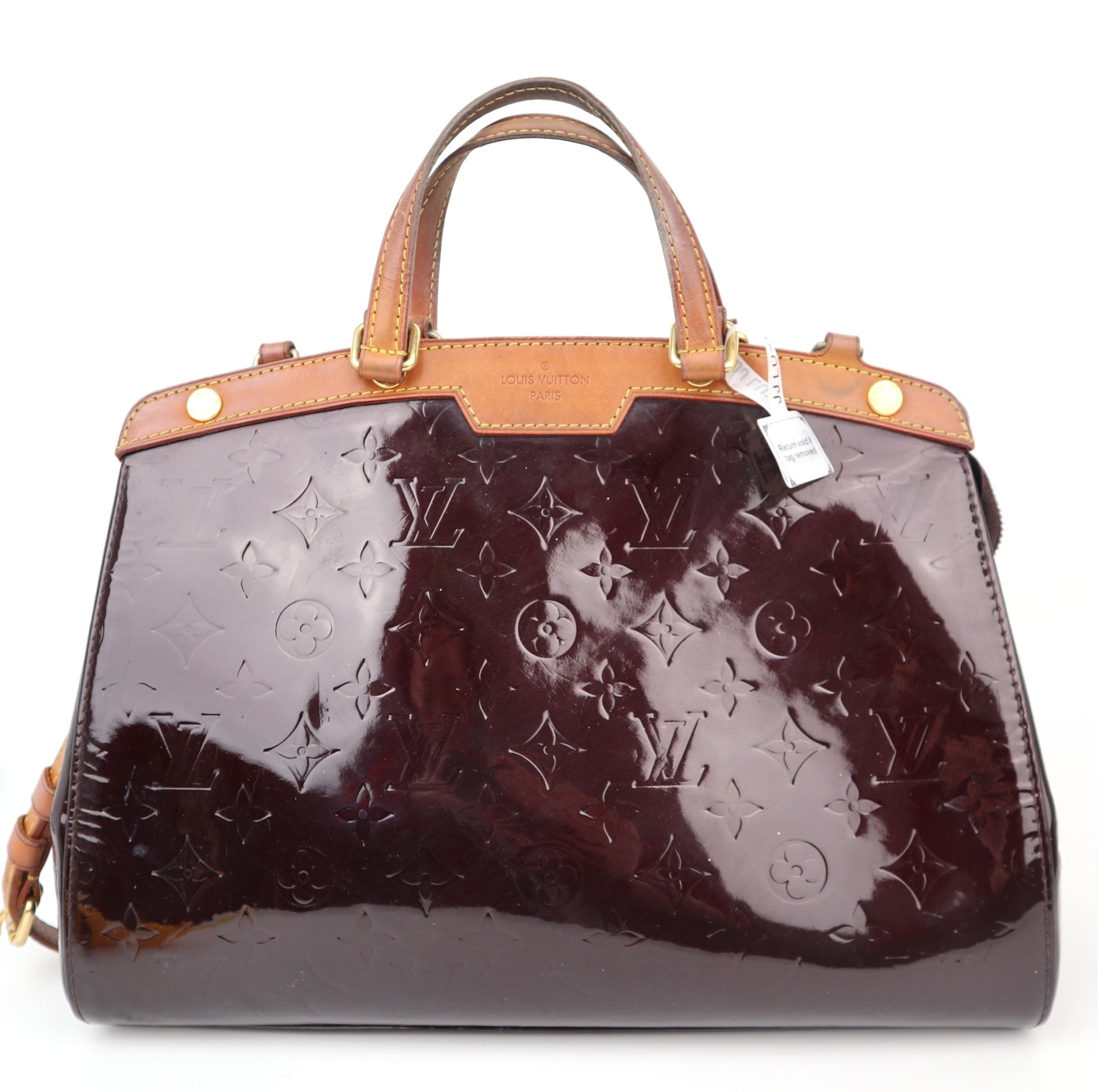 C1260 Louis Vuitton Monogram Vernis Brea MM-Pre Owned