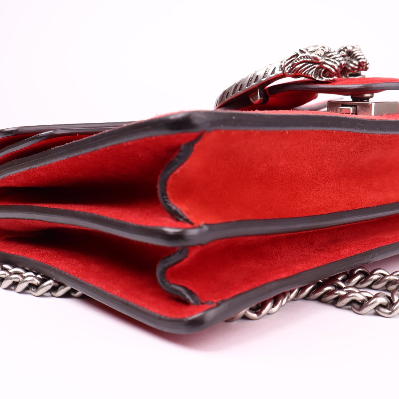 J1047 Gucci Small Suede Dionysus Shoulder Bag - Pre Owned