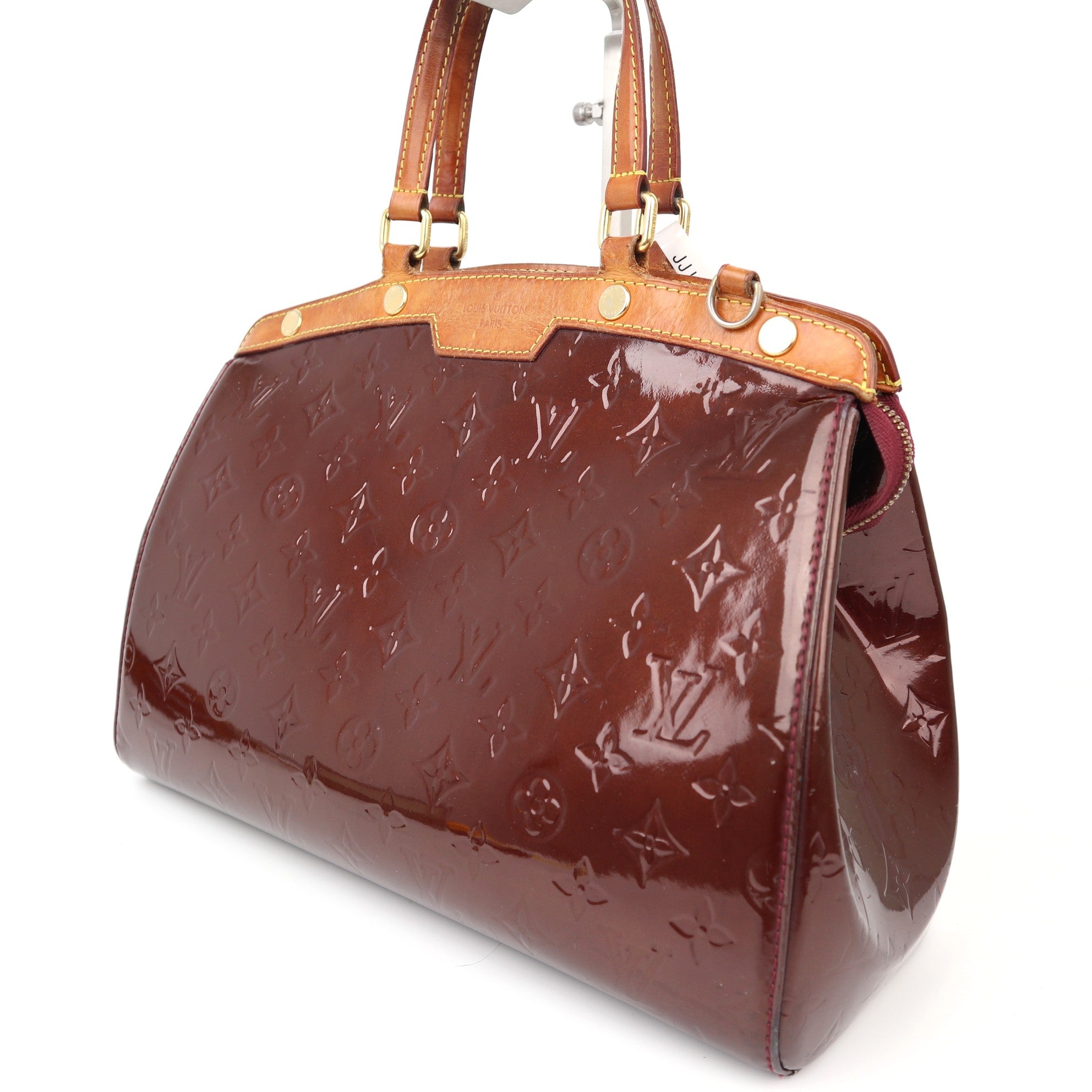 C1262 Louis Vuitton Monogram Vernis Brea MM-Pre Owned