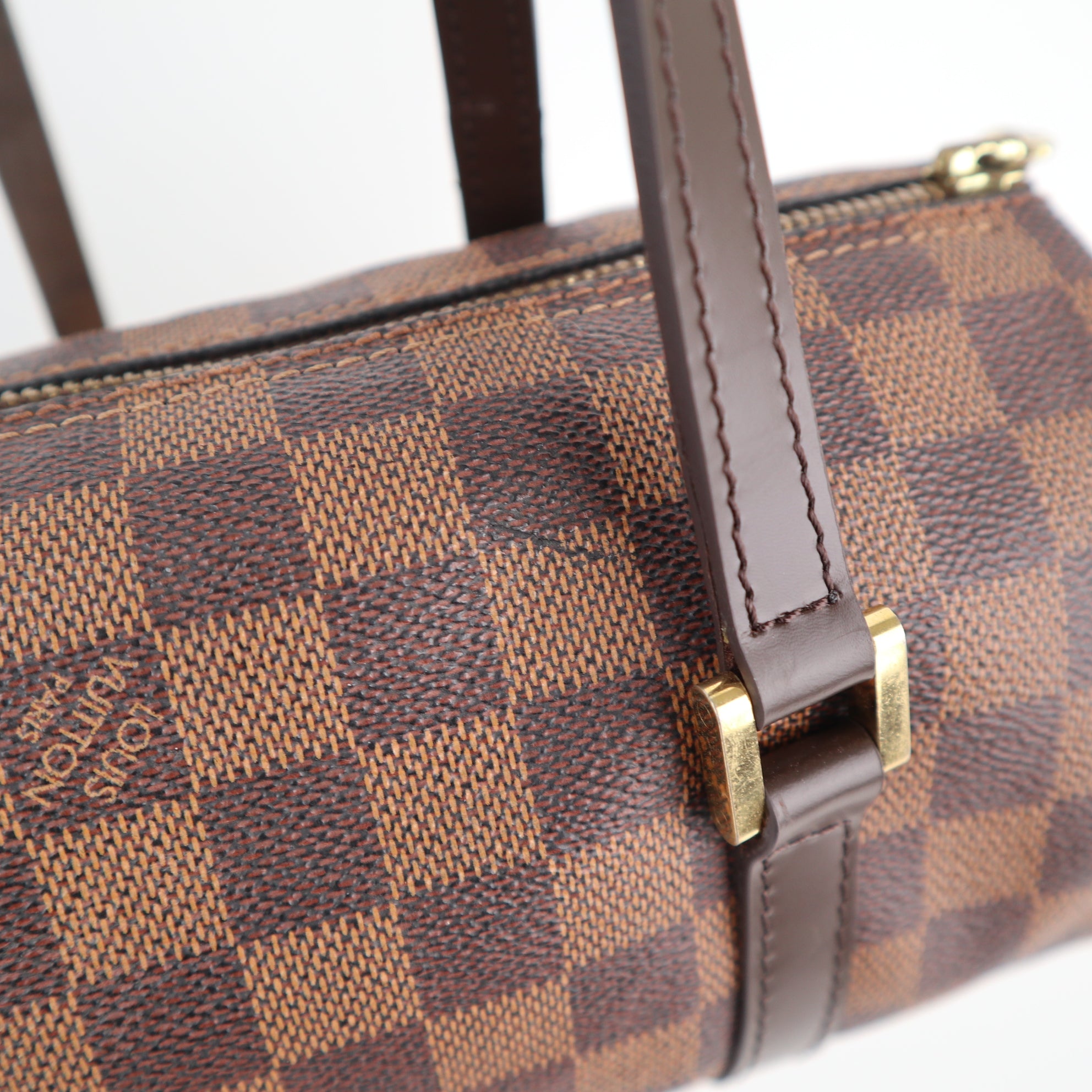 Louis Vuitton Damier Ebene Papillon 26 Shoulder Bag C1839R | Pre-Owned Very Good Brown Damier Ebene Canvas