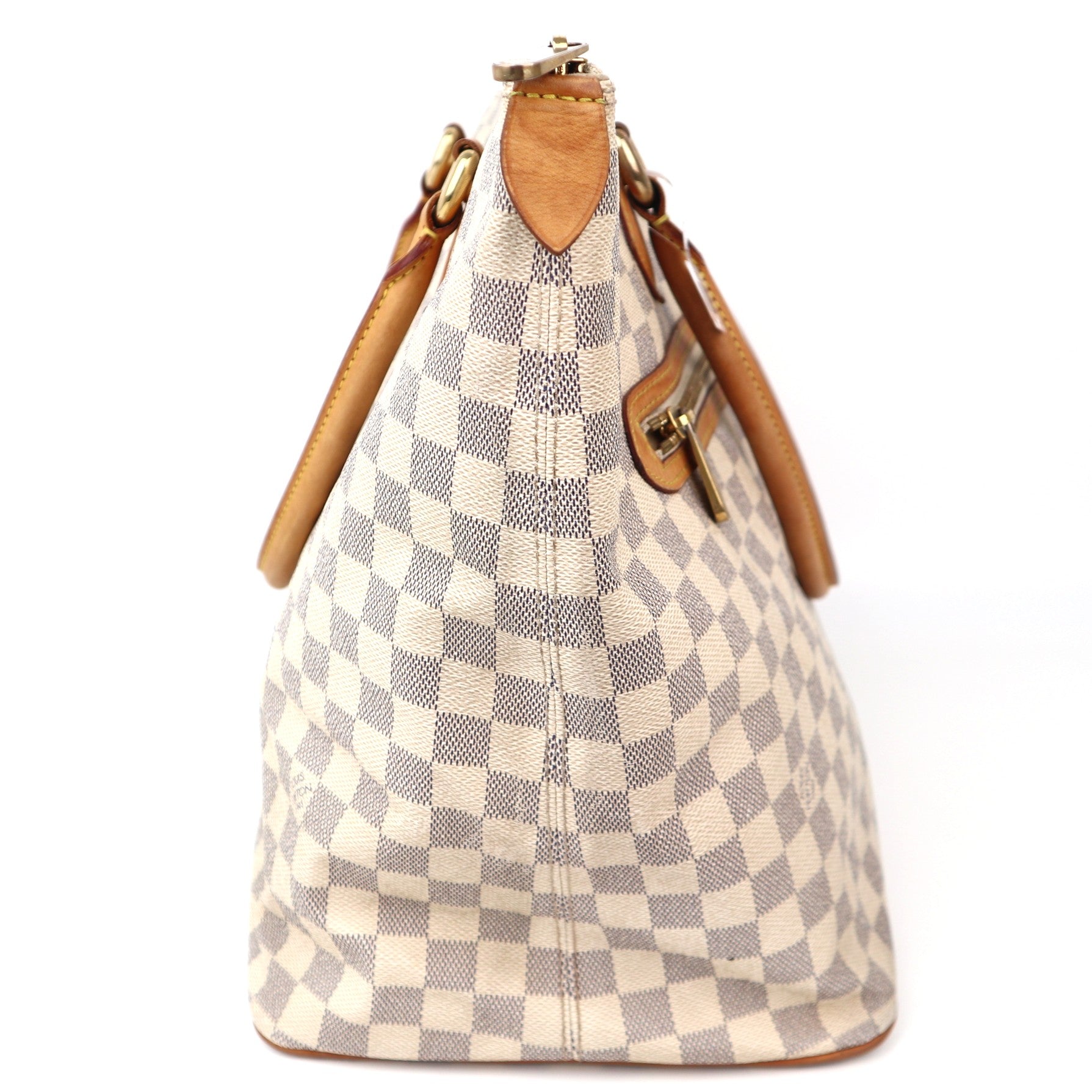 C1282 Louis Vuitton Damier Azur Canvas Saleya GM-Pre Owned