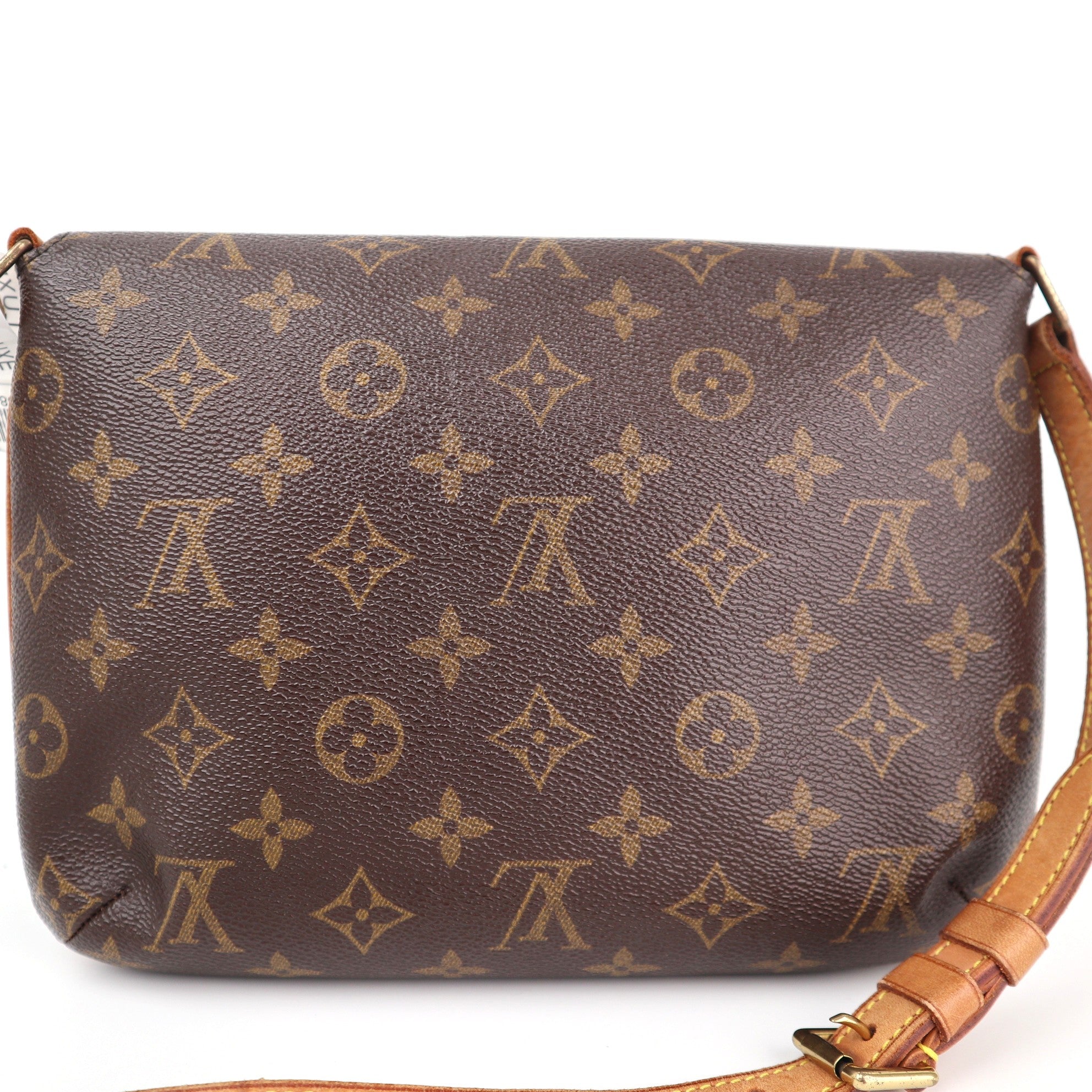 Louis Vuitton Monogram Canvas Musette Tango Shoulder Bag C1868 | Pre-Owned Very Good Brown Monogram Coated canvas, leather trim
