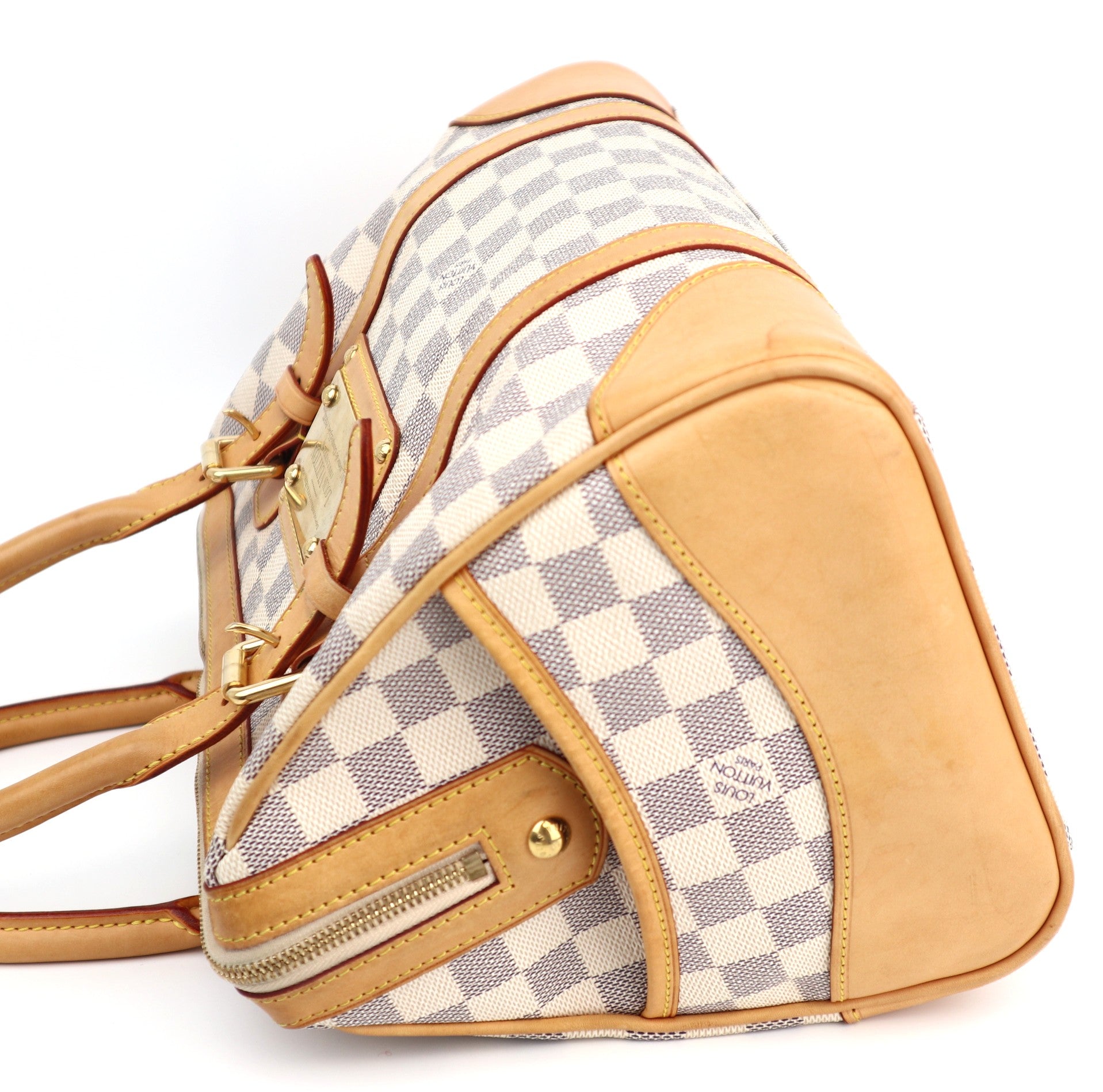 C1300 Louis Vuitton Damier Azur Canvas Berkeley Bag-Owned