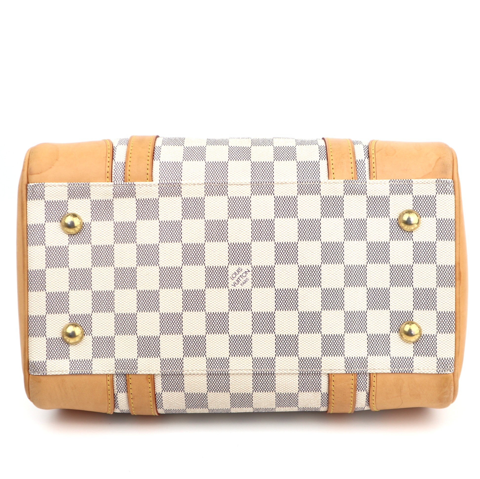 C1300 Louis Vuitton Damier Azur Canvas Berkeley Bag-Owned