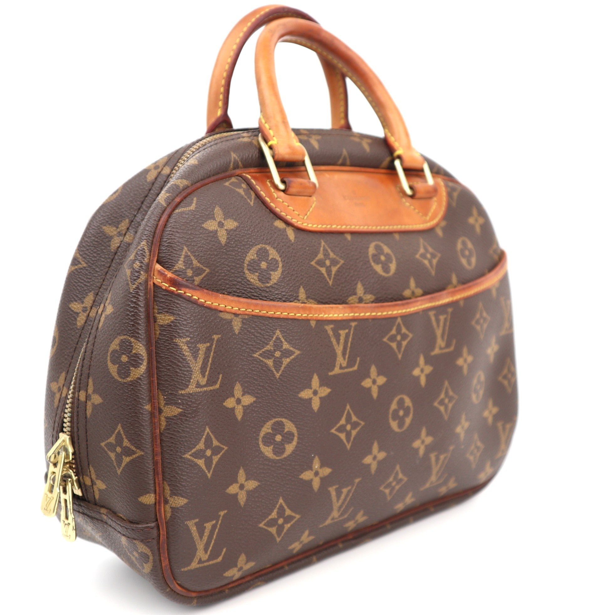C1308 LOUIS VUITTON Monogram Trouville Hand Bag-Pre Owned