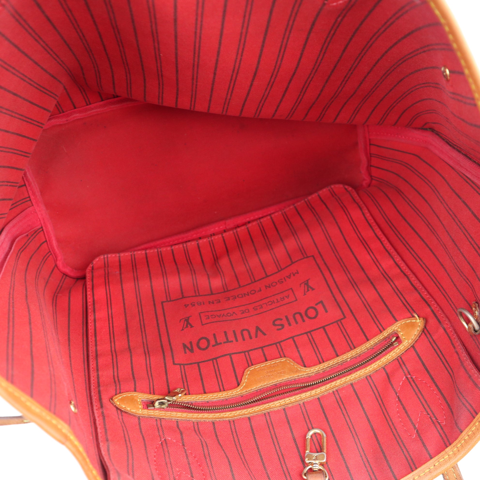 Louis Vuitton Monogram Canvas Neverfull MM Shoulder Bag C1880R | Pre-Owned Very Good Brown Monogram Coated canvas, leather trim