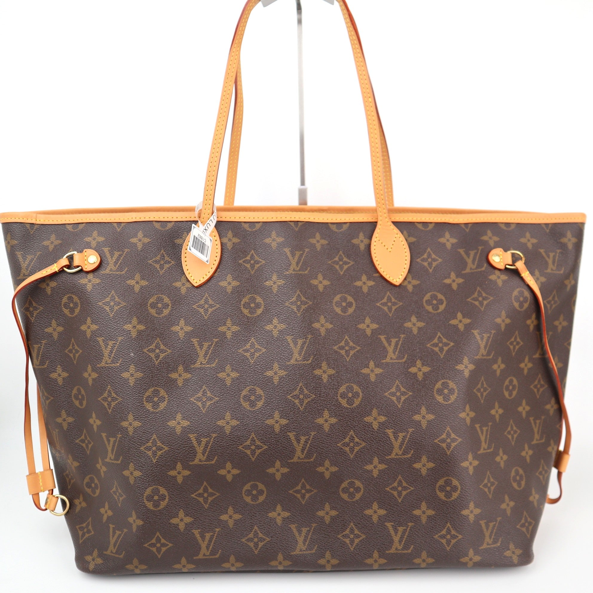 Louis Vuitton Monogram Canvas Neverfull GM Shoulder Bag C1882R | Pre-Owned Excellent Brown Monogram Coated canvas, leather trim