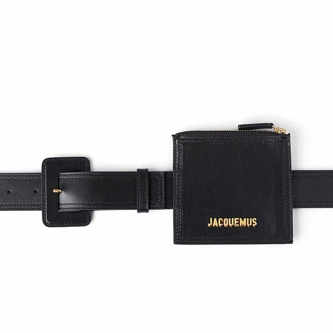 Jacquemus La Ceinture Carre Belt Black - Pre Owned