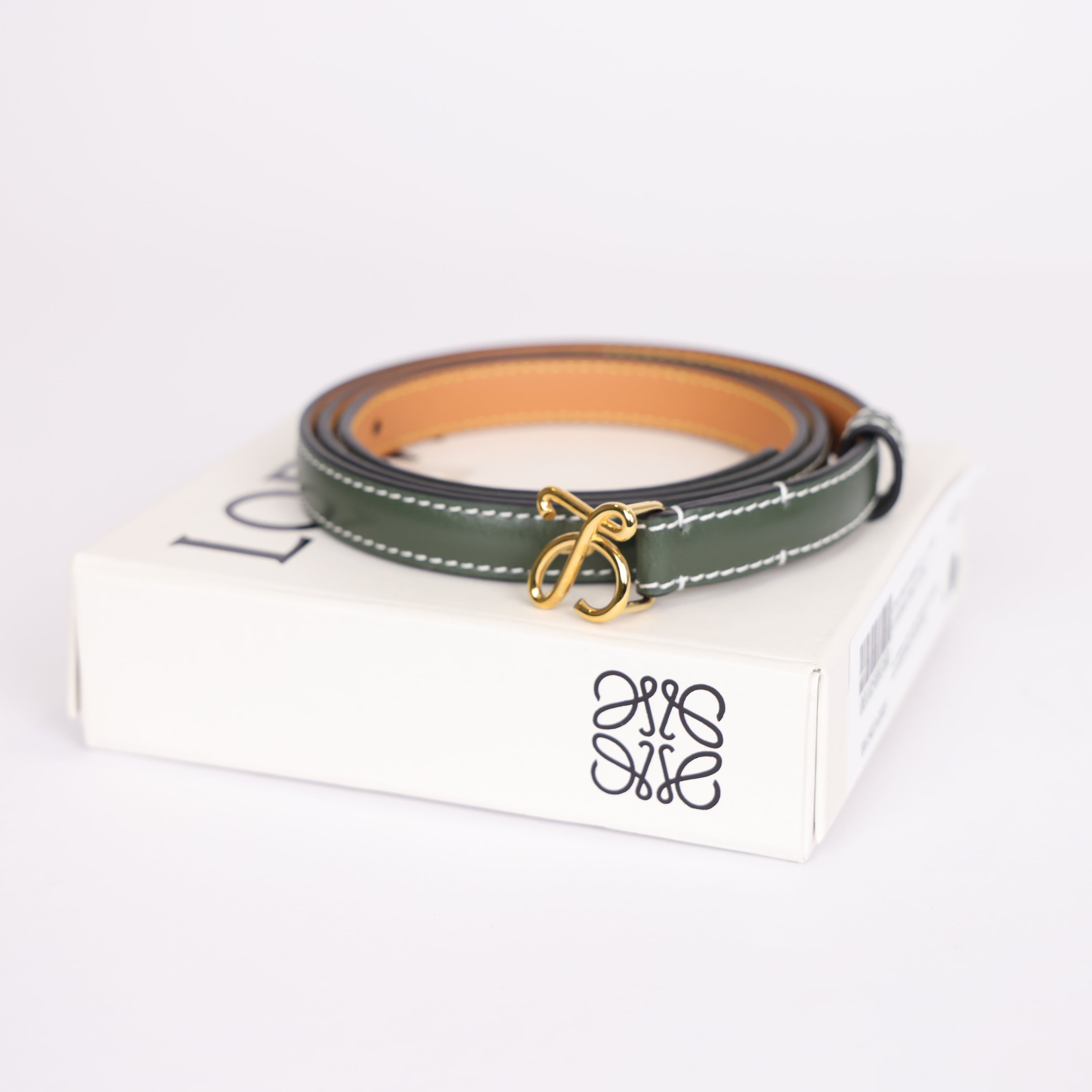 PRE OWNED- Loewe L Buckle Belt