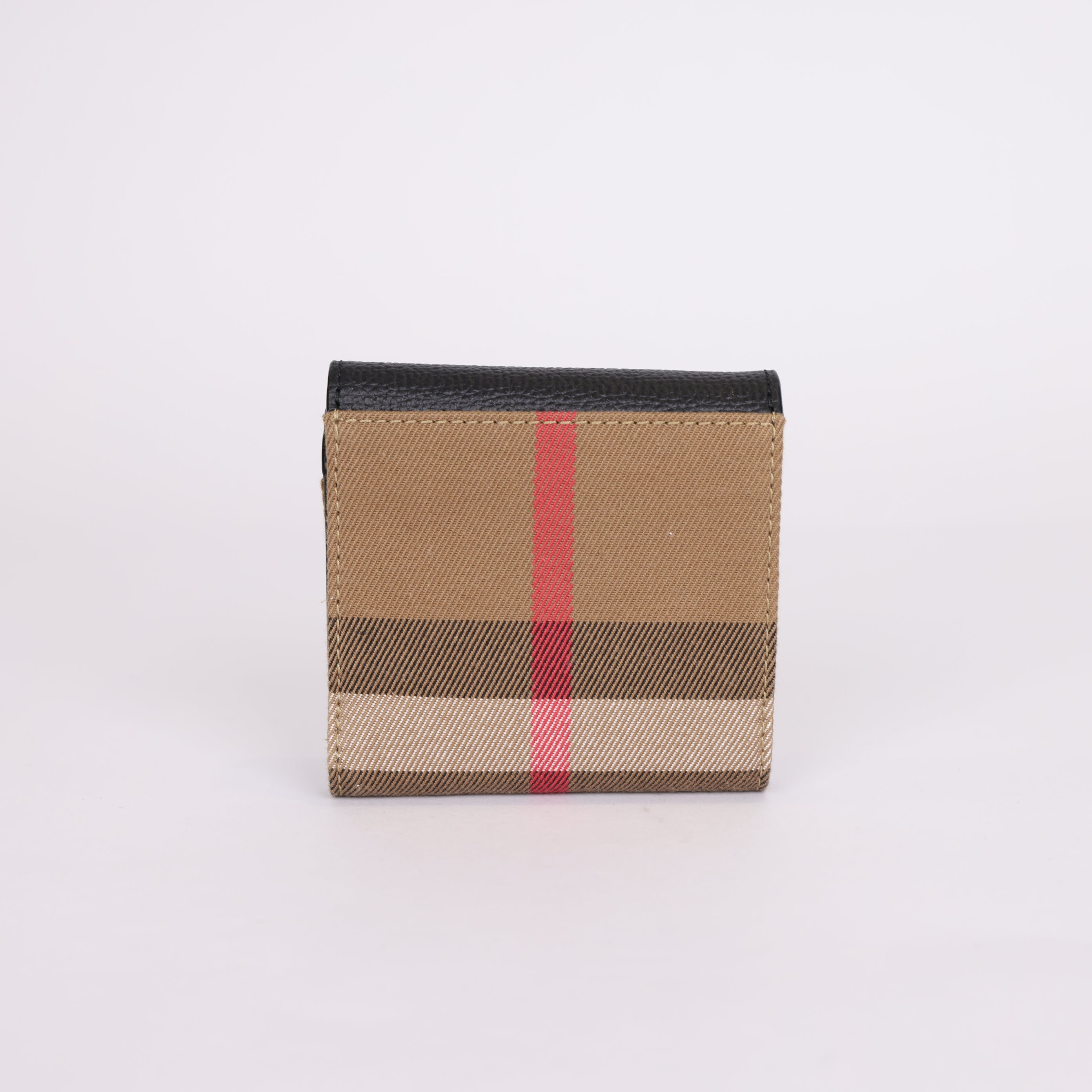 PRE OWNED- BURBERRY Lila Small Wallet BLACK
