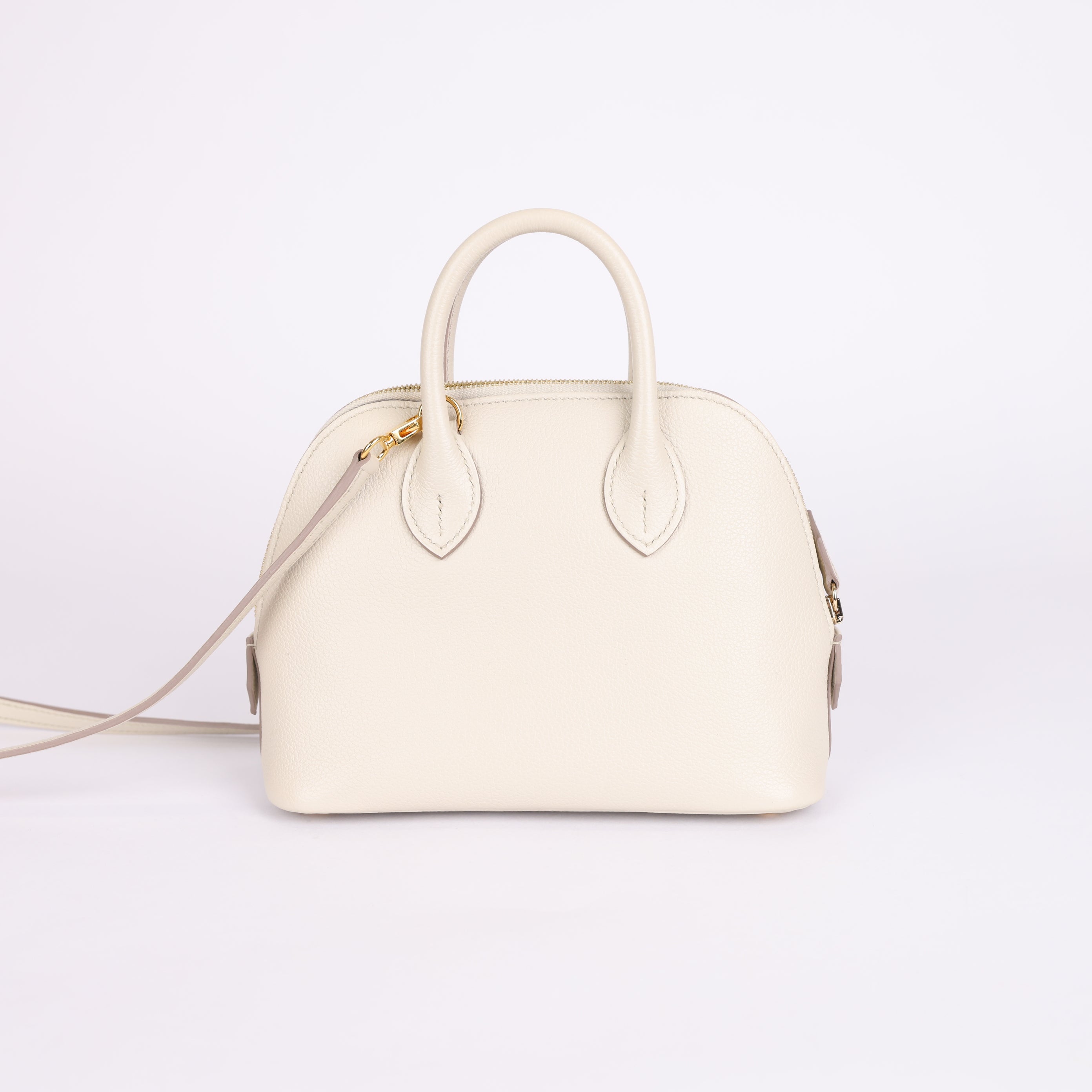 PRE OWNED- HERMES SAC BOLIDE 1923 MINI J0650B11891