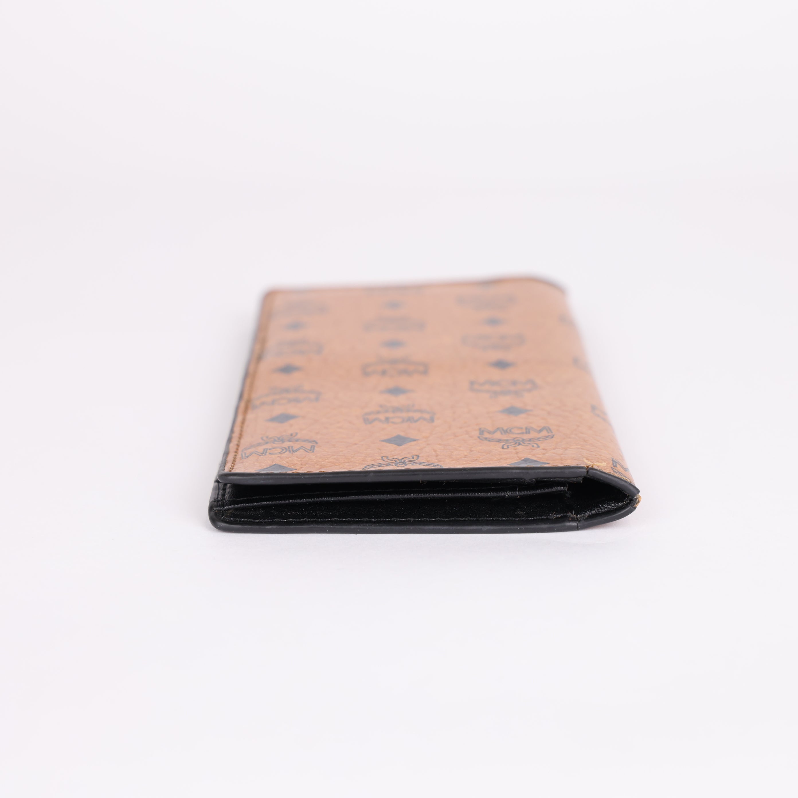 PRE OWNED- MCM Long Bifold Wallet