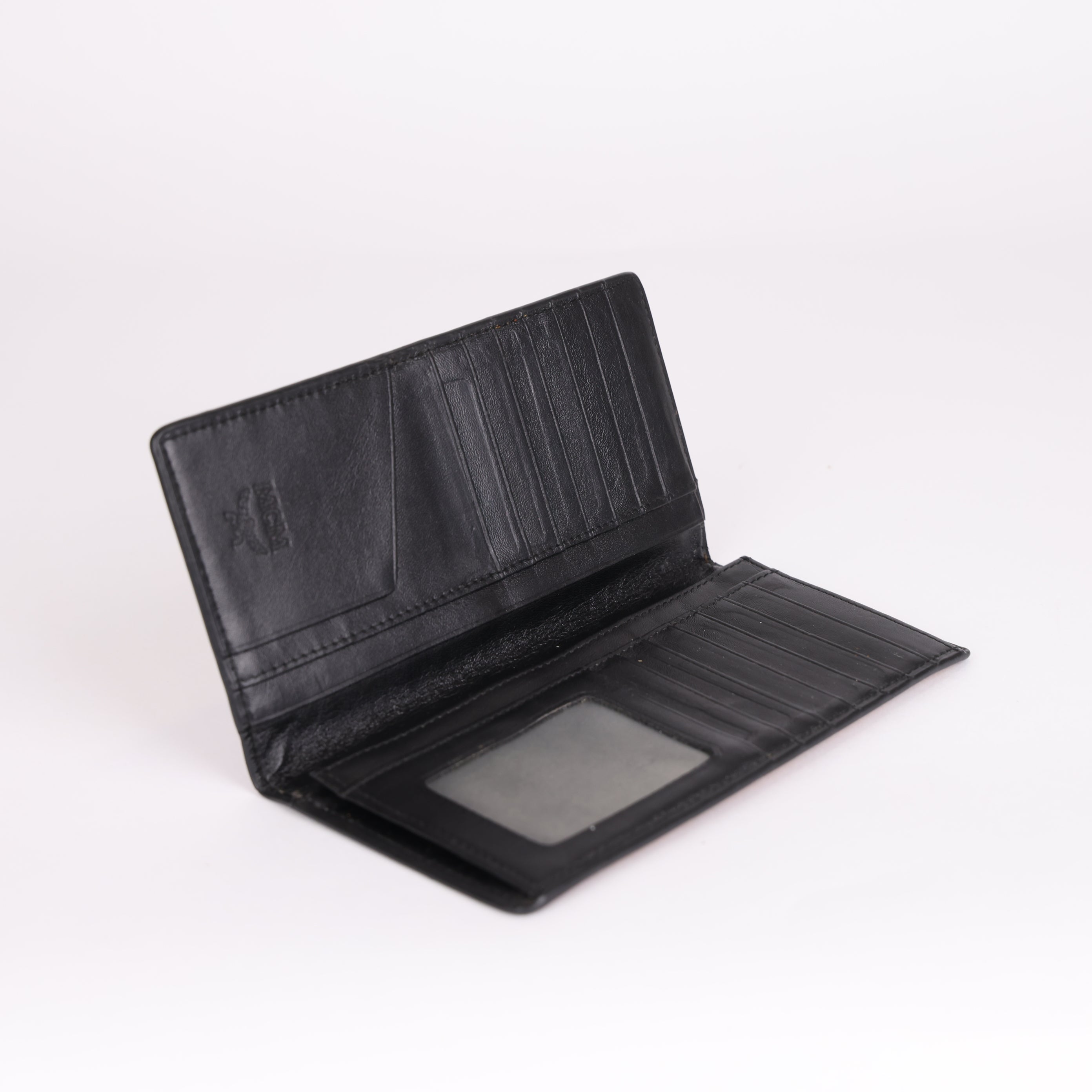PRE OWNED- MCM Long Bifold Wallet