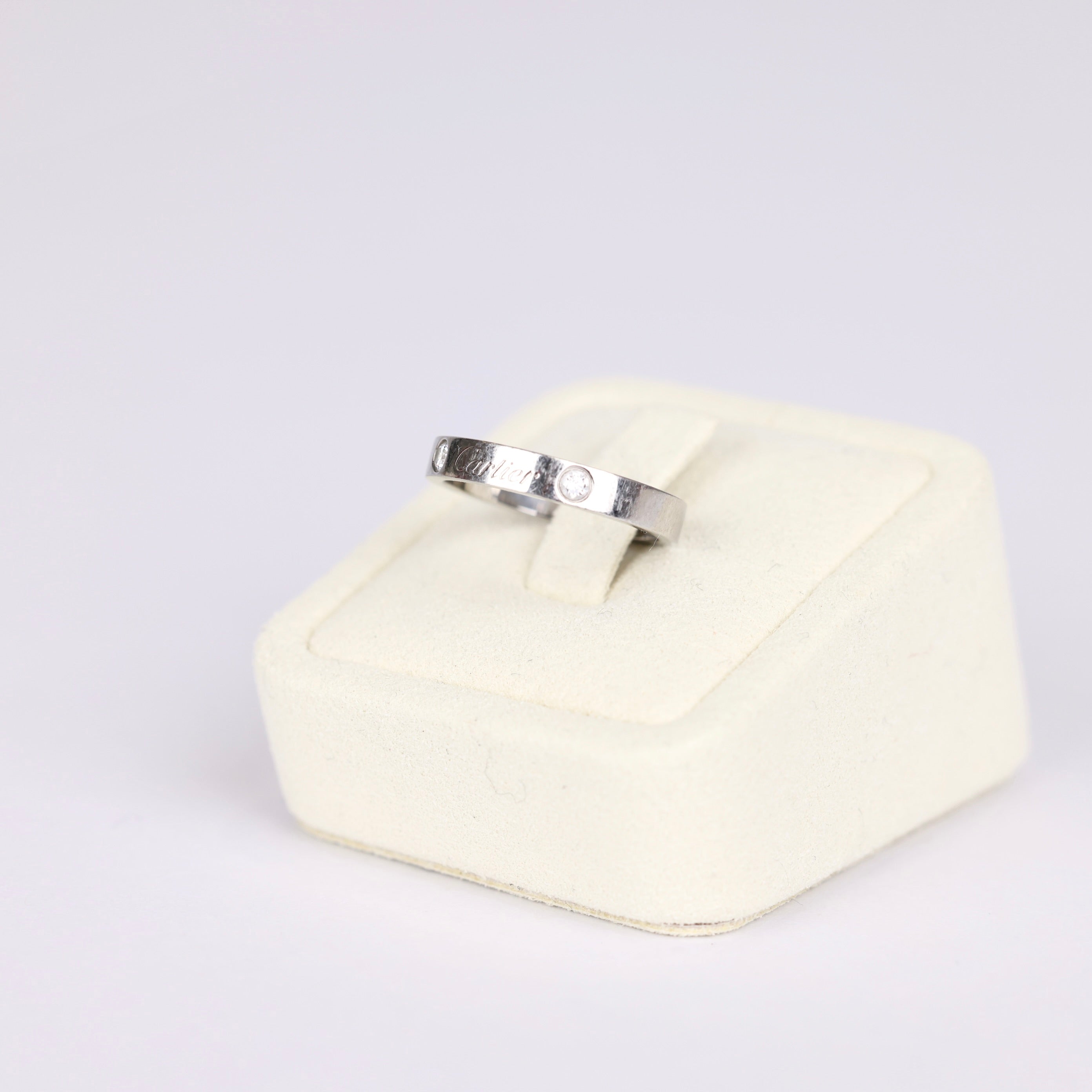 PRE OWNED- Cartier wedding ring Size 49