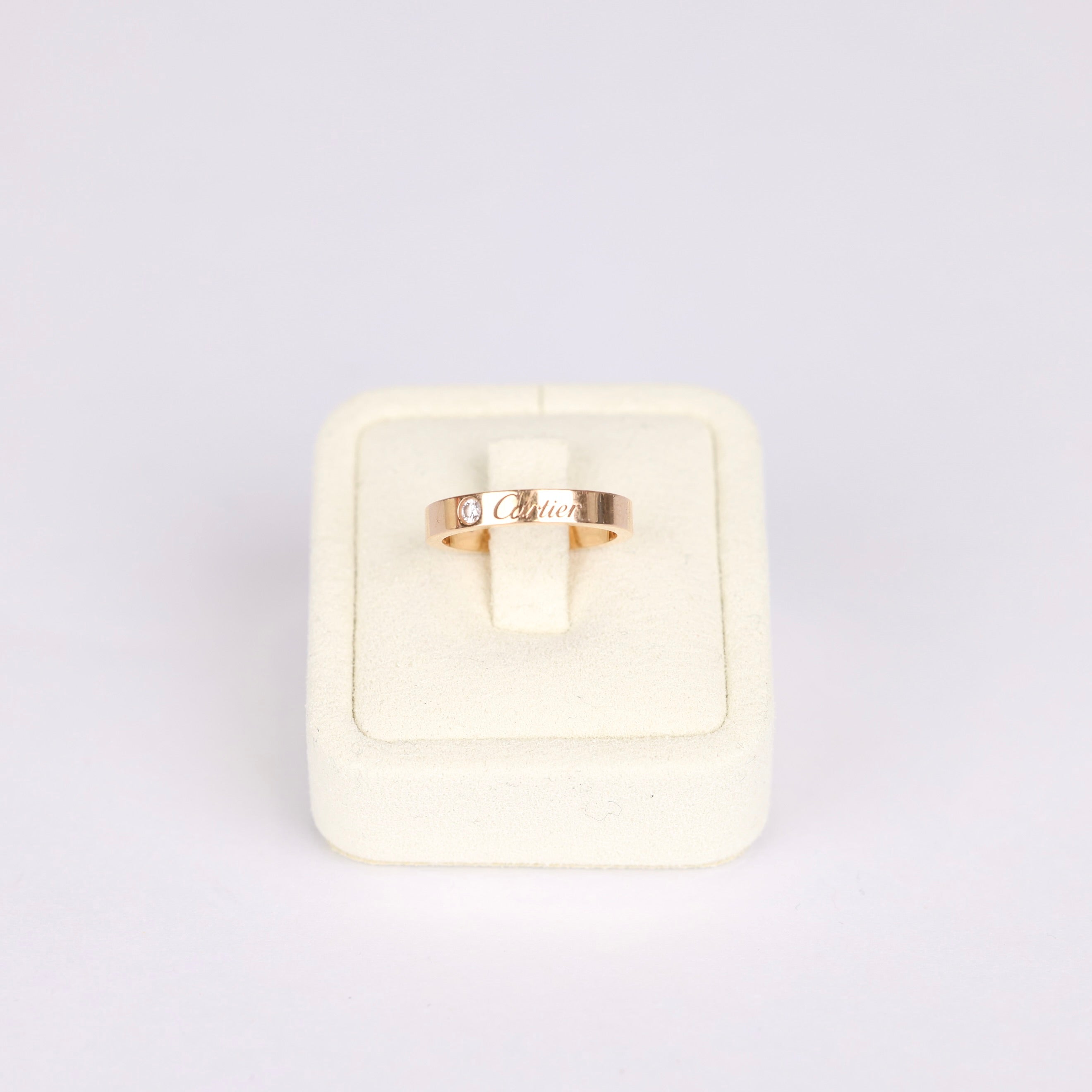 PRE OWNED- Cartier wedding Ring