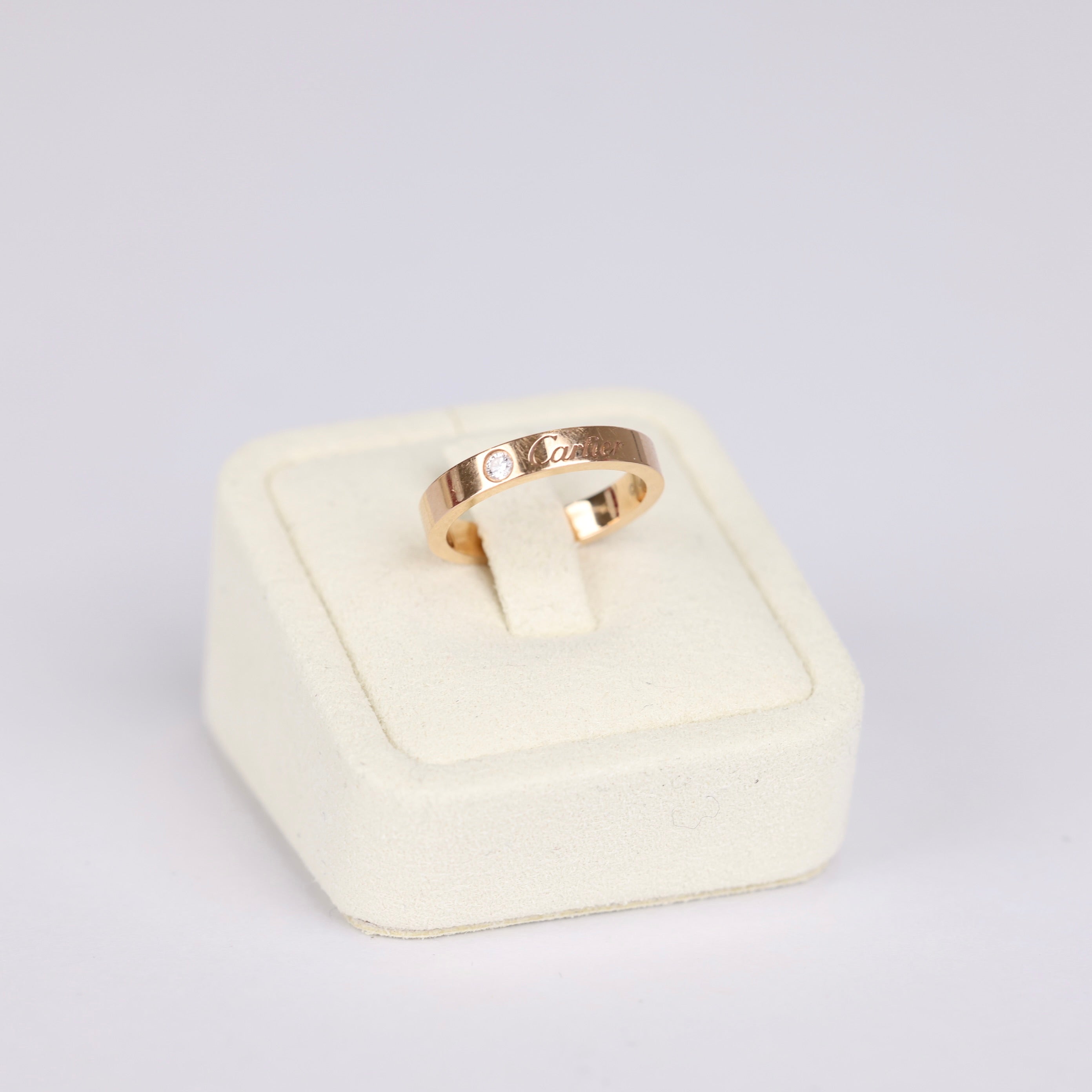 PRE OWNED- Cartier wedding Ring