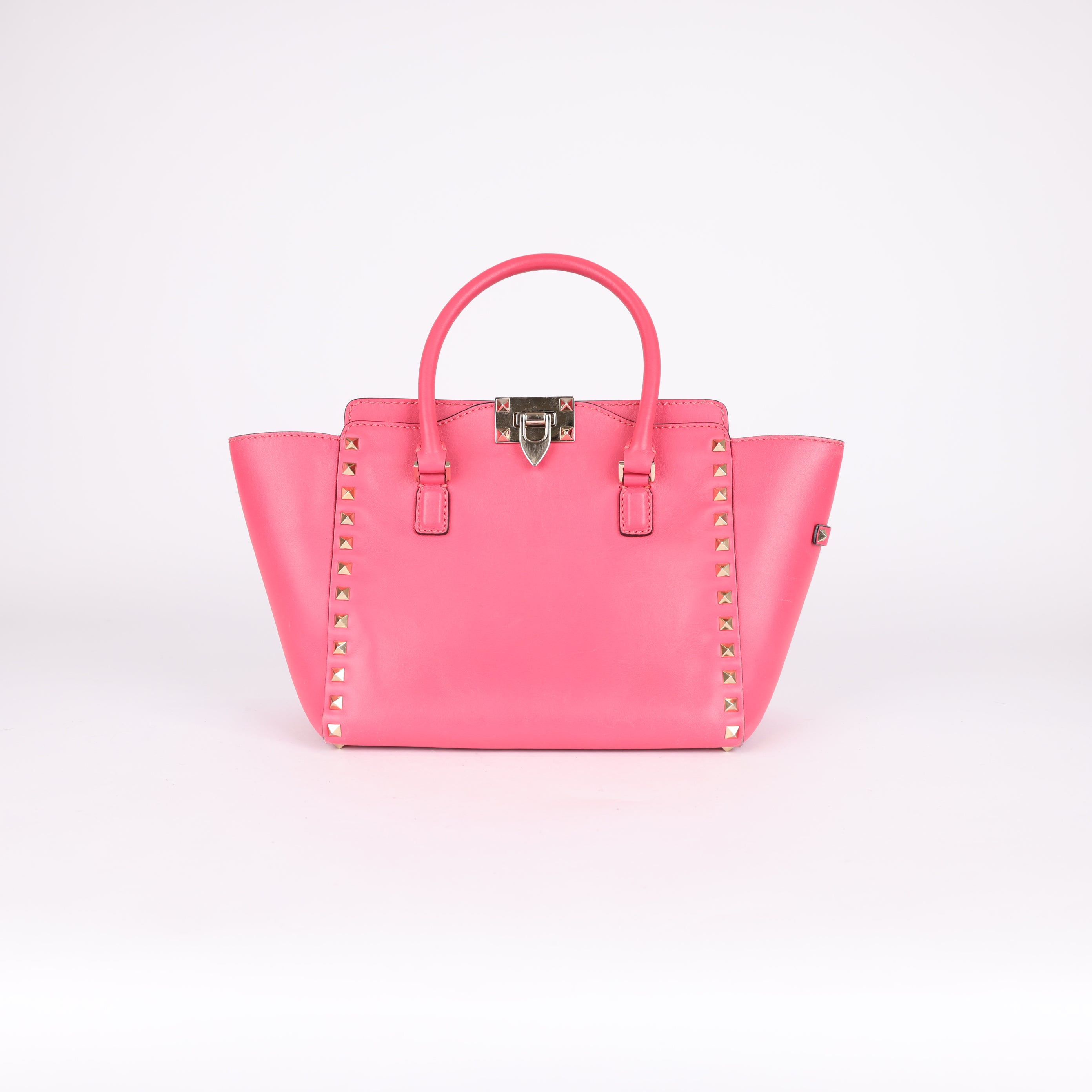 PRE OWNED- Valentino Garavani Rockstud leather crossbody bag