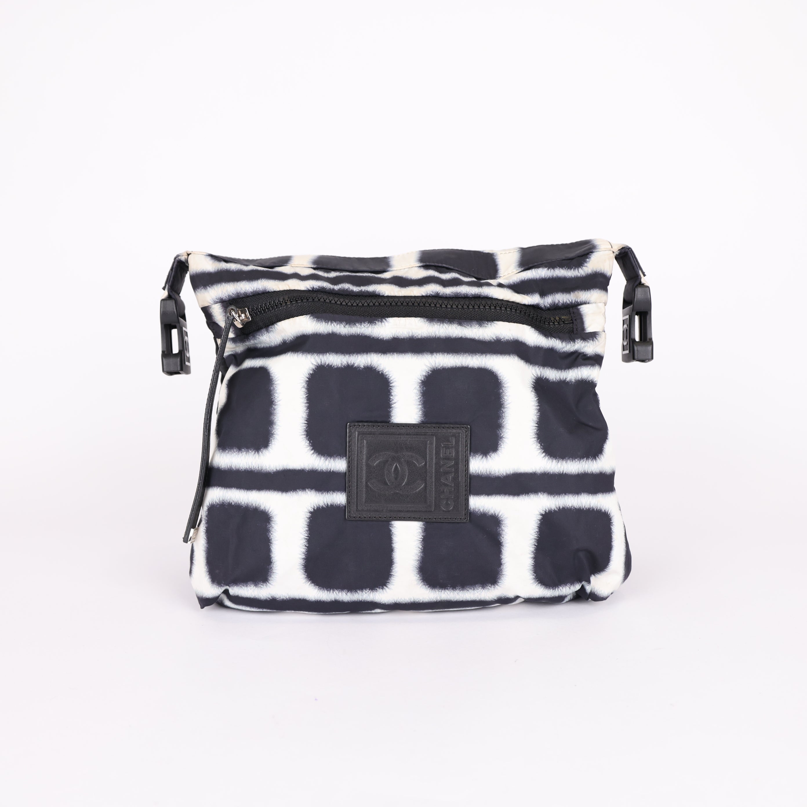PRE OWNED- Chanel Vintage Tie Dye Messenger Bag Reversible