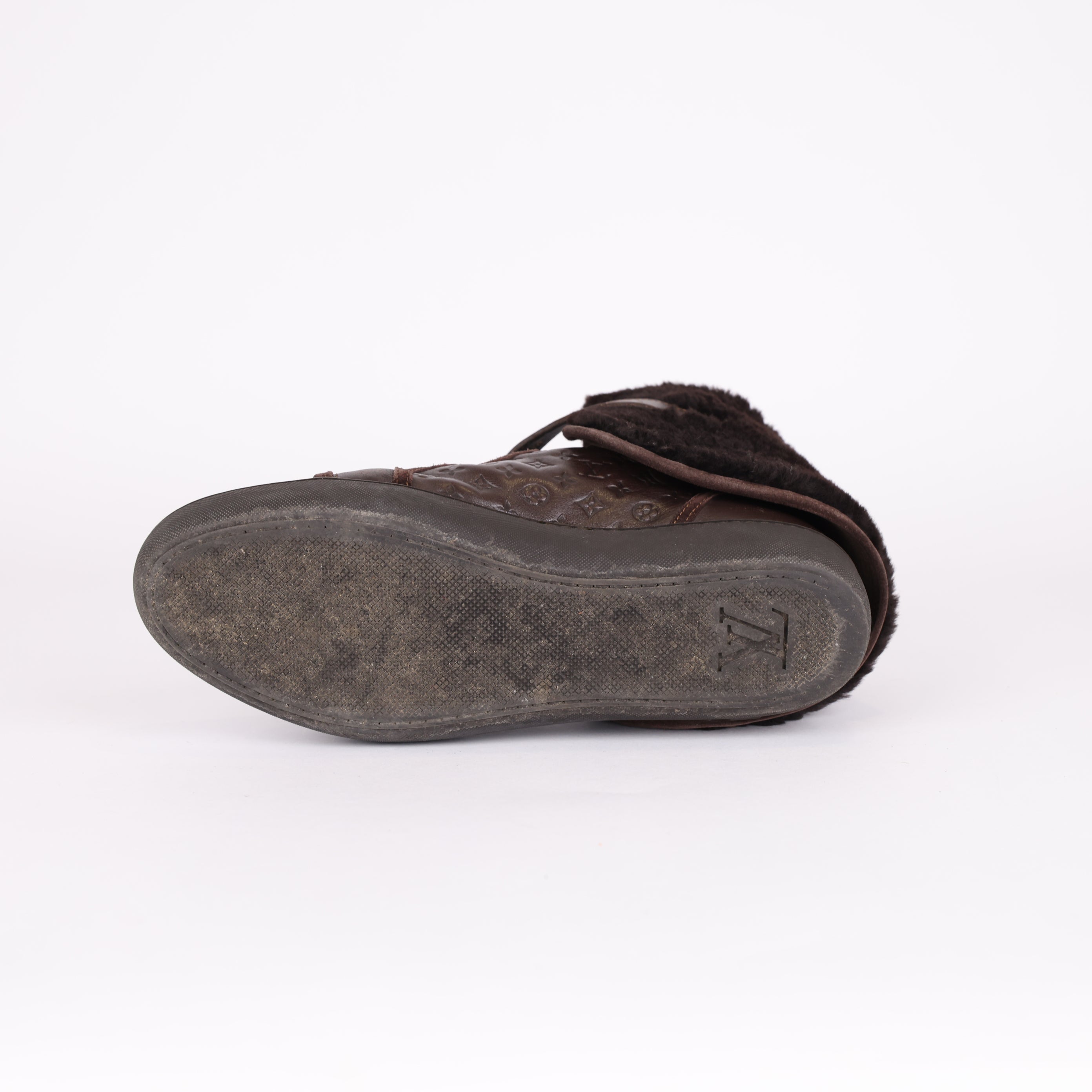 PRE OWNED- Louis Vuitton Brown Boots SIZE EU36.5/ UK3.5