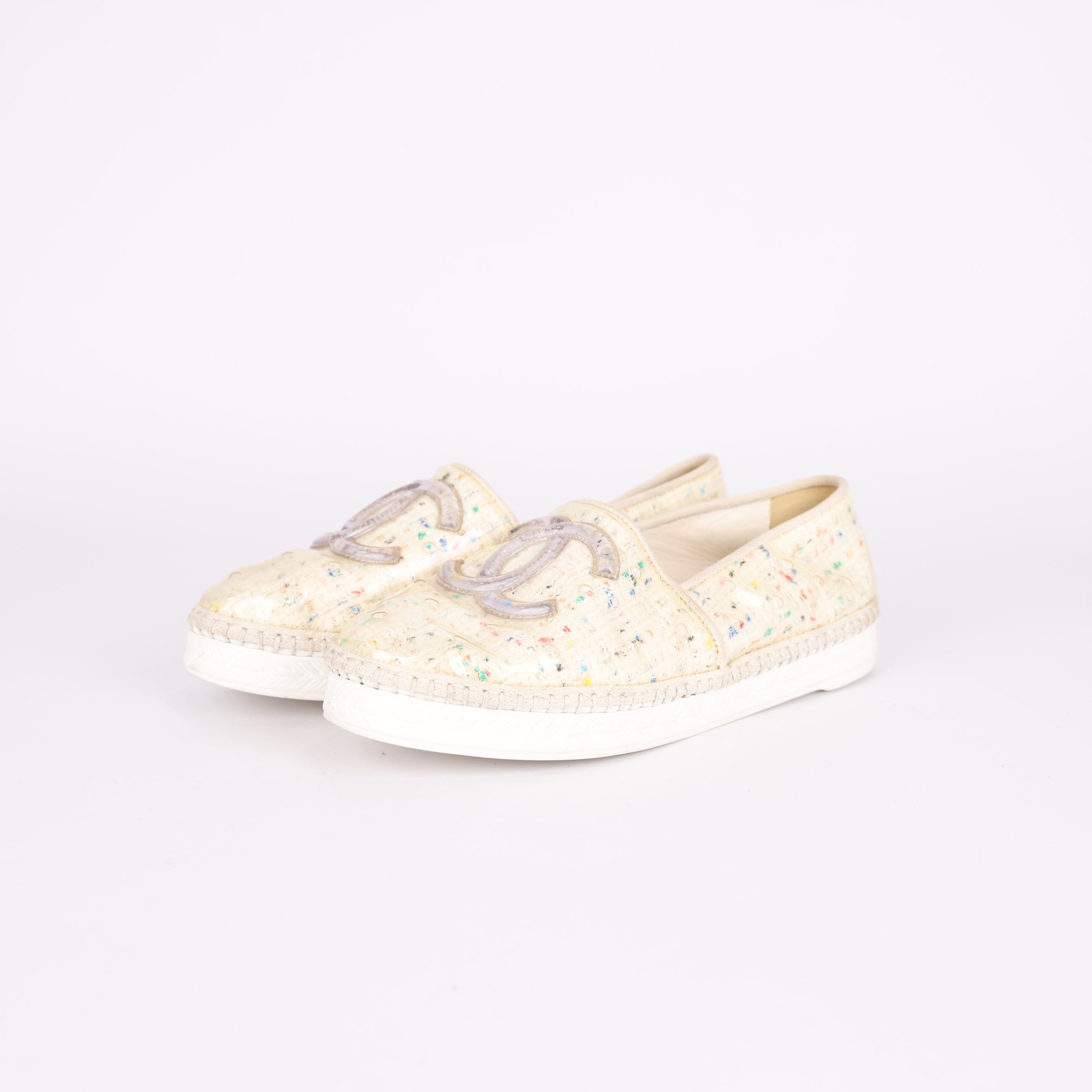 PRE OWNED- Chanel Jelly Sneakers Size EU36/ UK3