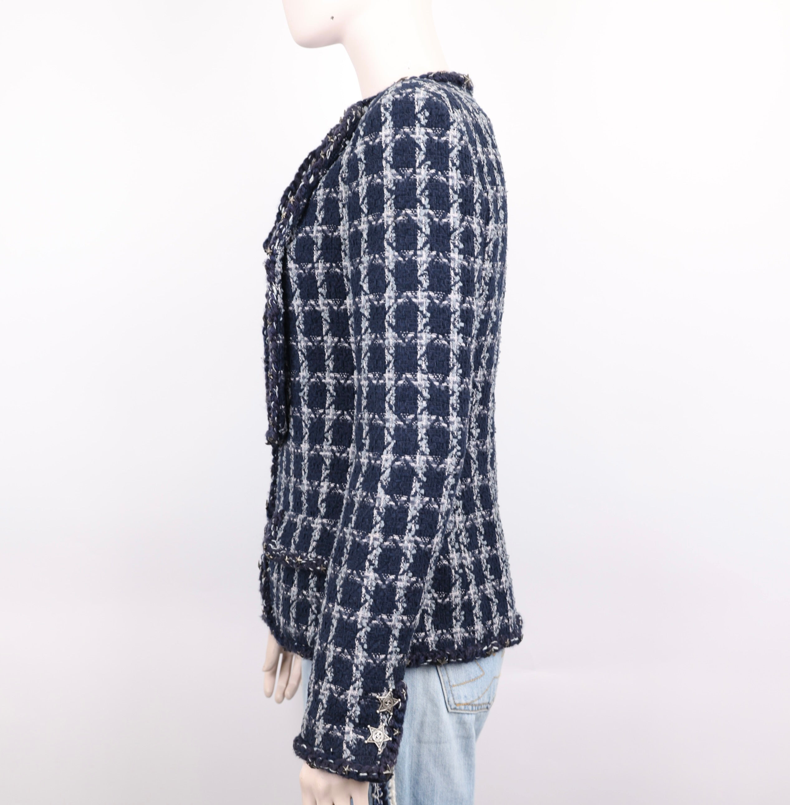 PRE OWNED- CHANEL Dallas Star Jacket Size 38
