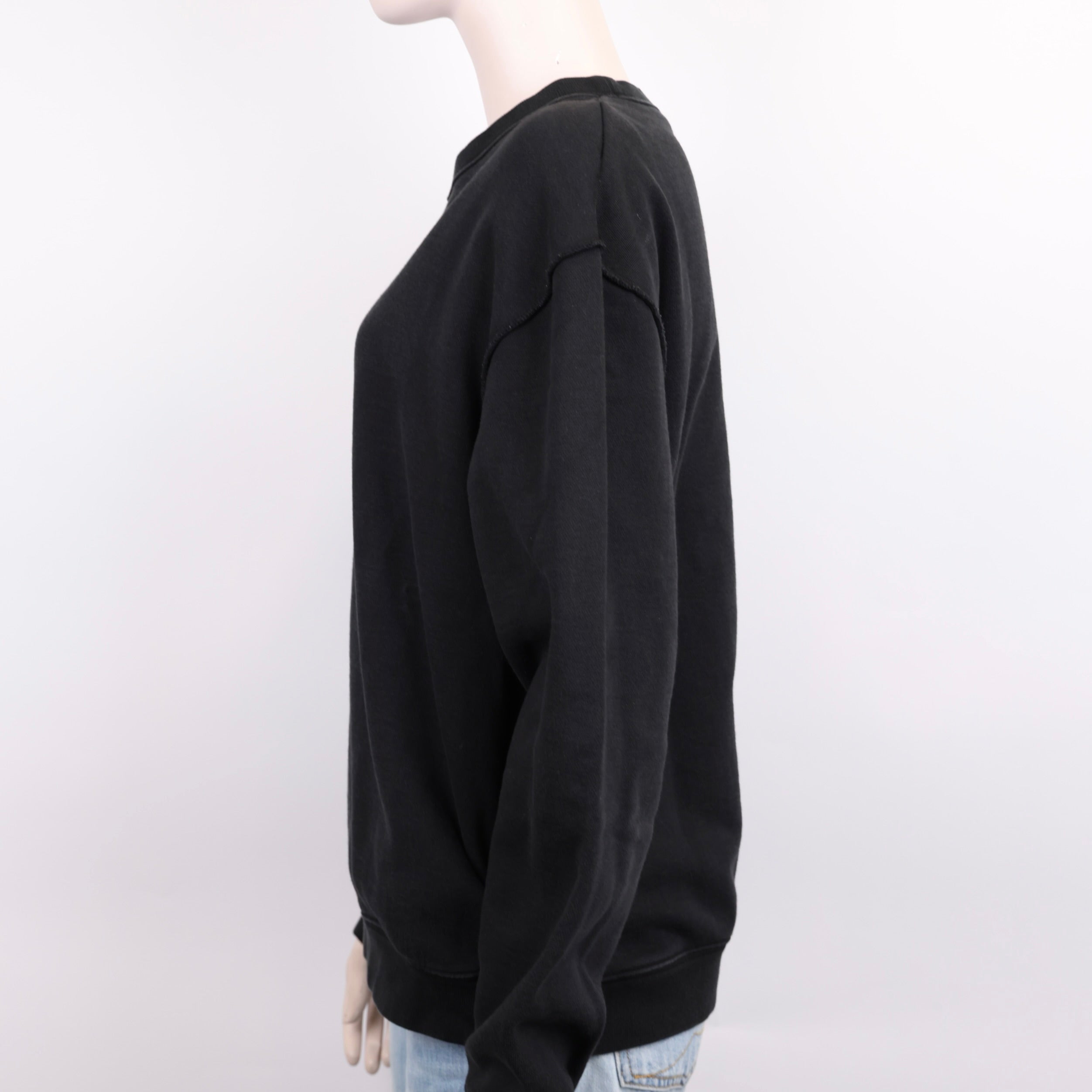 PRE OWNED- Louis Vuitton lv black sweatshirt size S