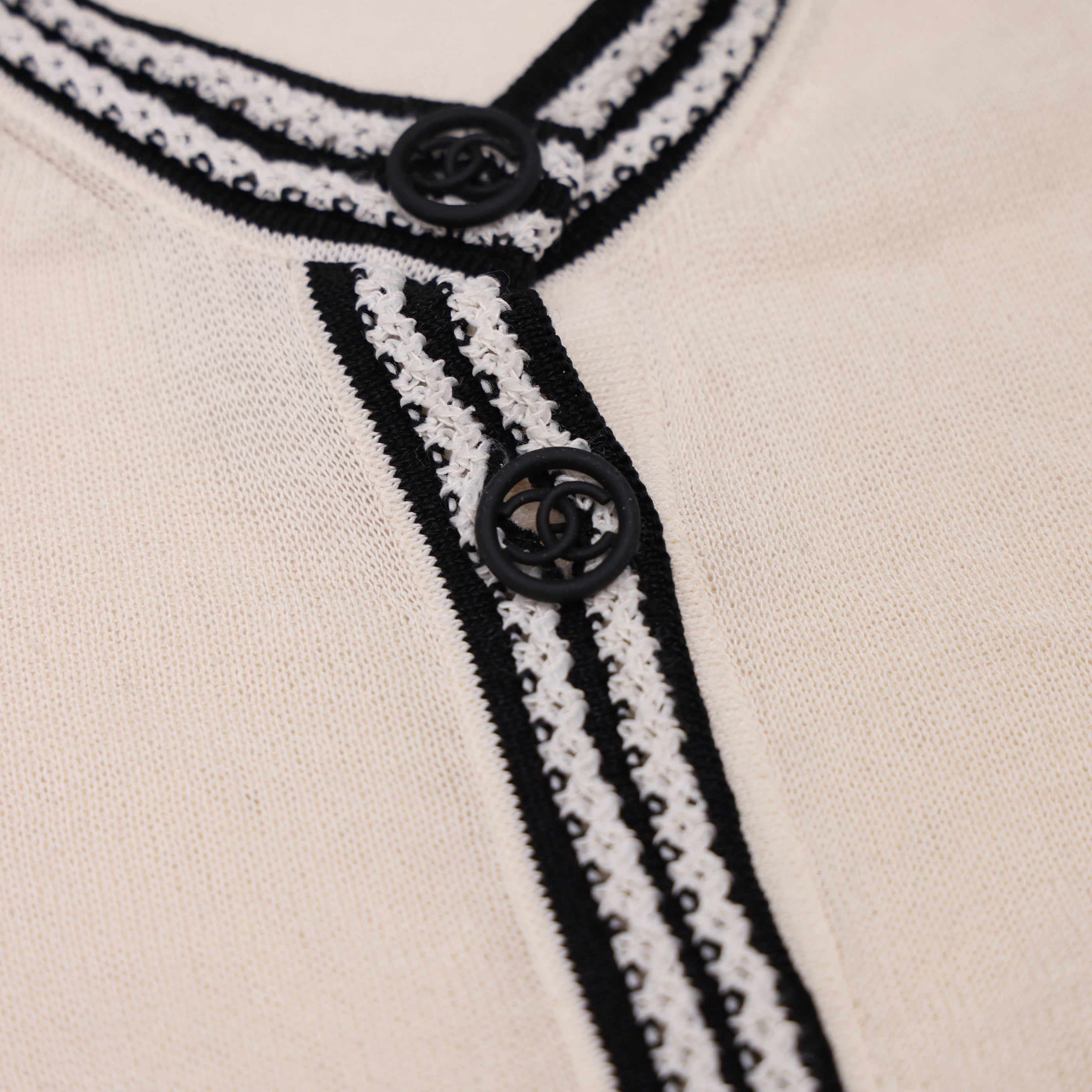 PRE OWNED- CHANEL Lace Four-Pocket Dress Size 34